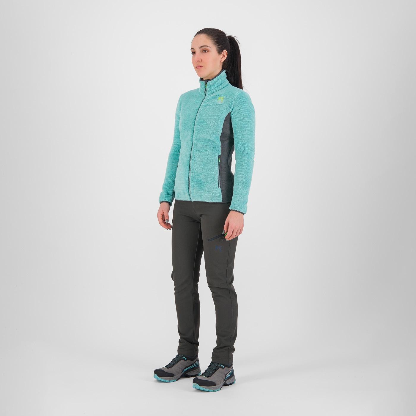 Vertice w  fleece - aqua sky - karpos