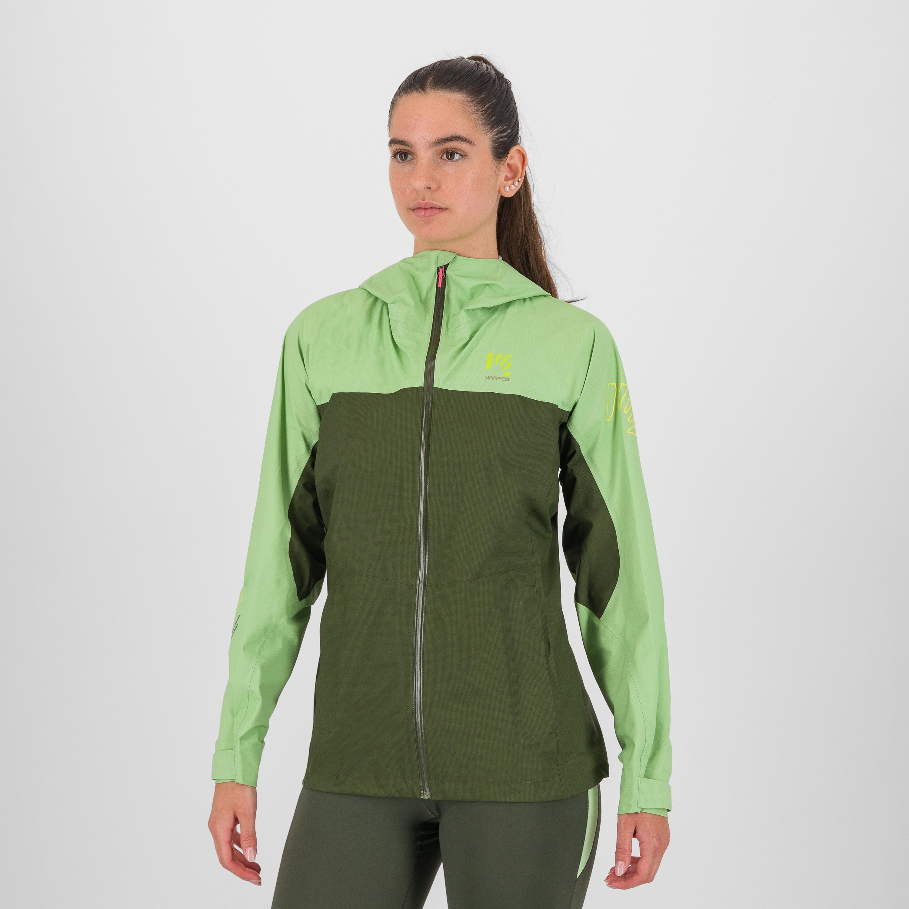 Lot rain w jacket - arcadian/rifle green - karpos