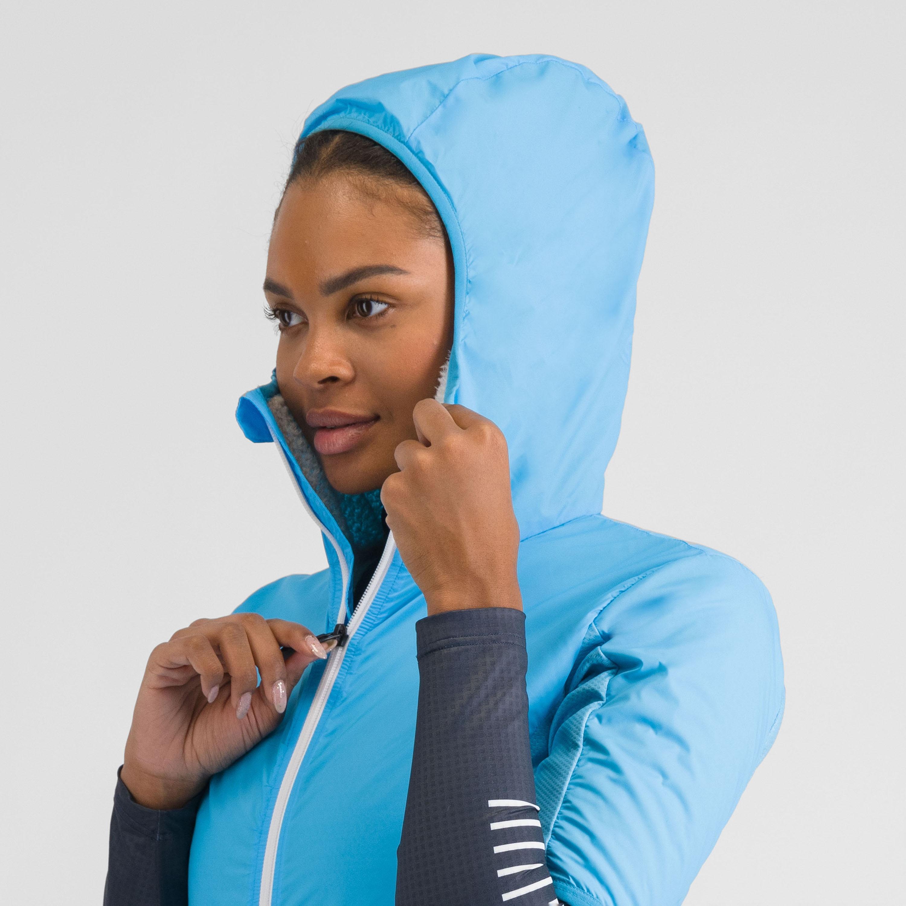 Puffy w jacket - blue acquarius - sportful