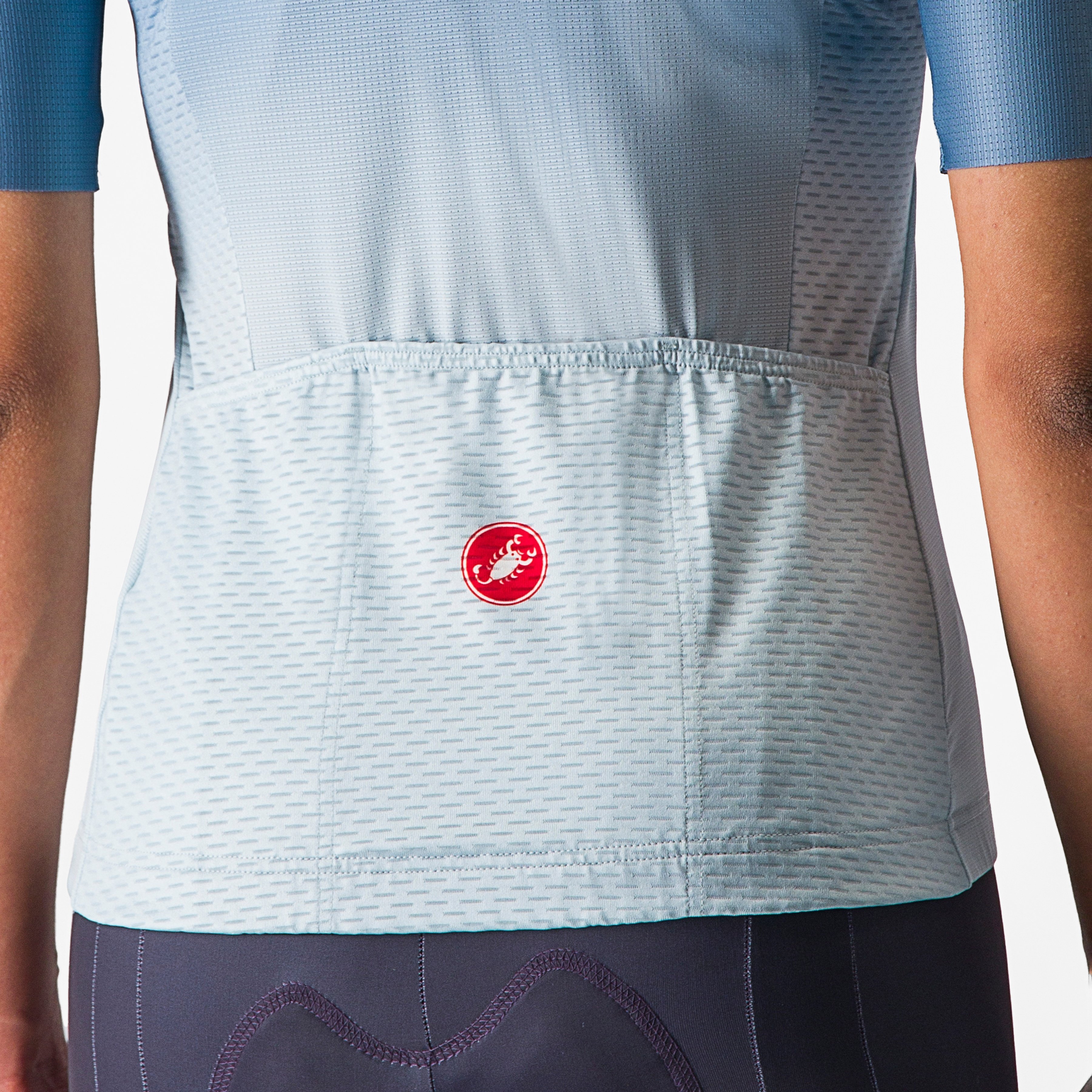 Salita jersey - steel blue/winter sky-electric - castelli