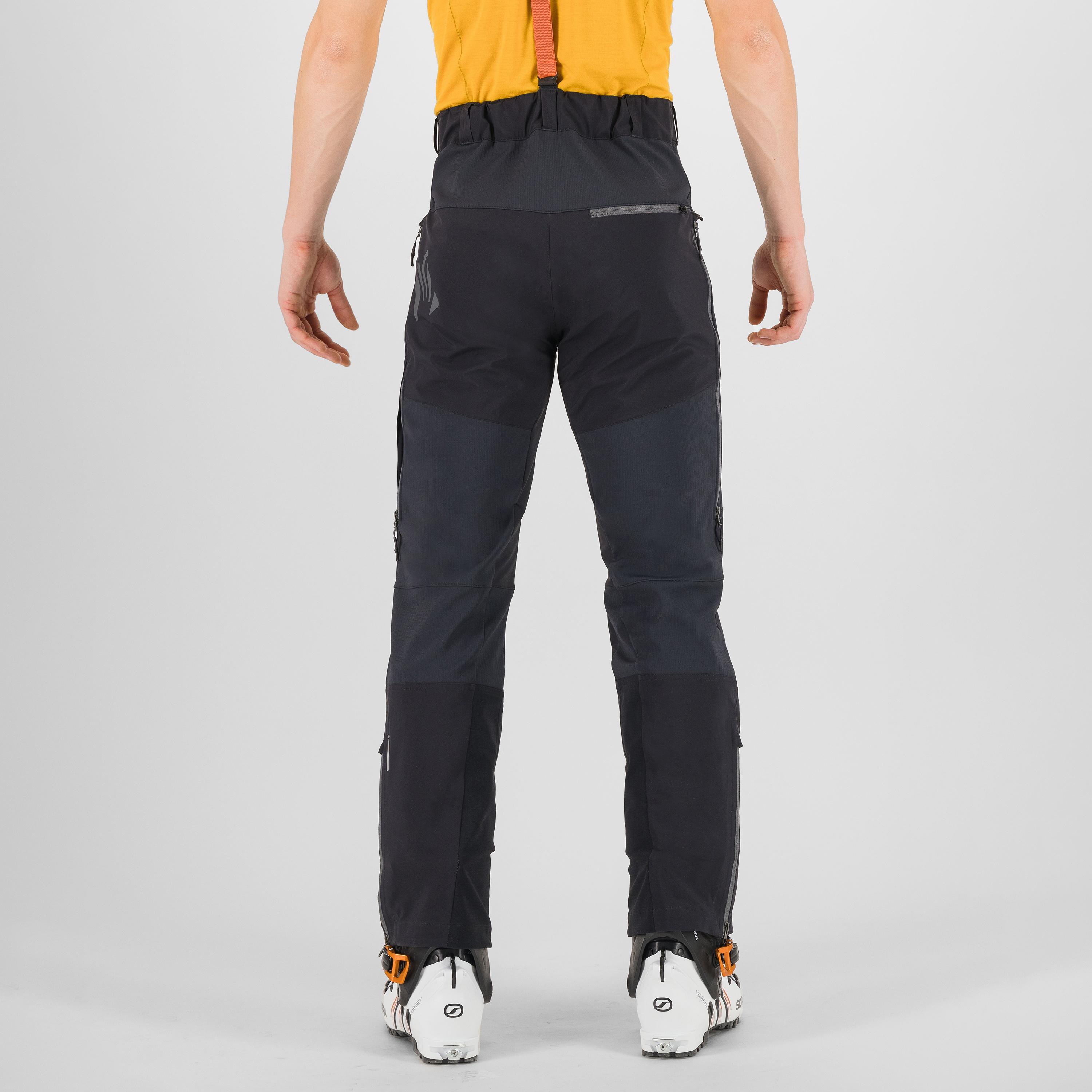 Schiara evo pant - black dark grey - karpos