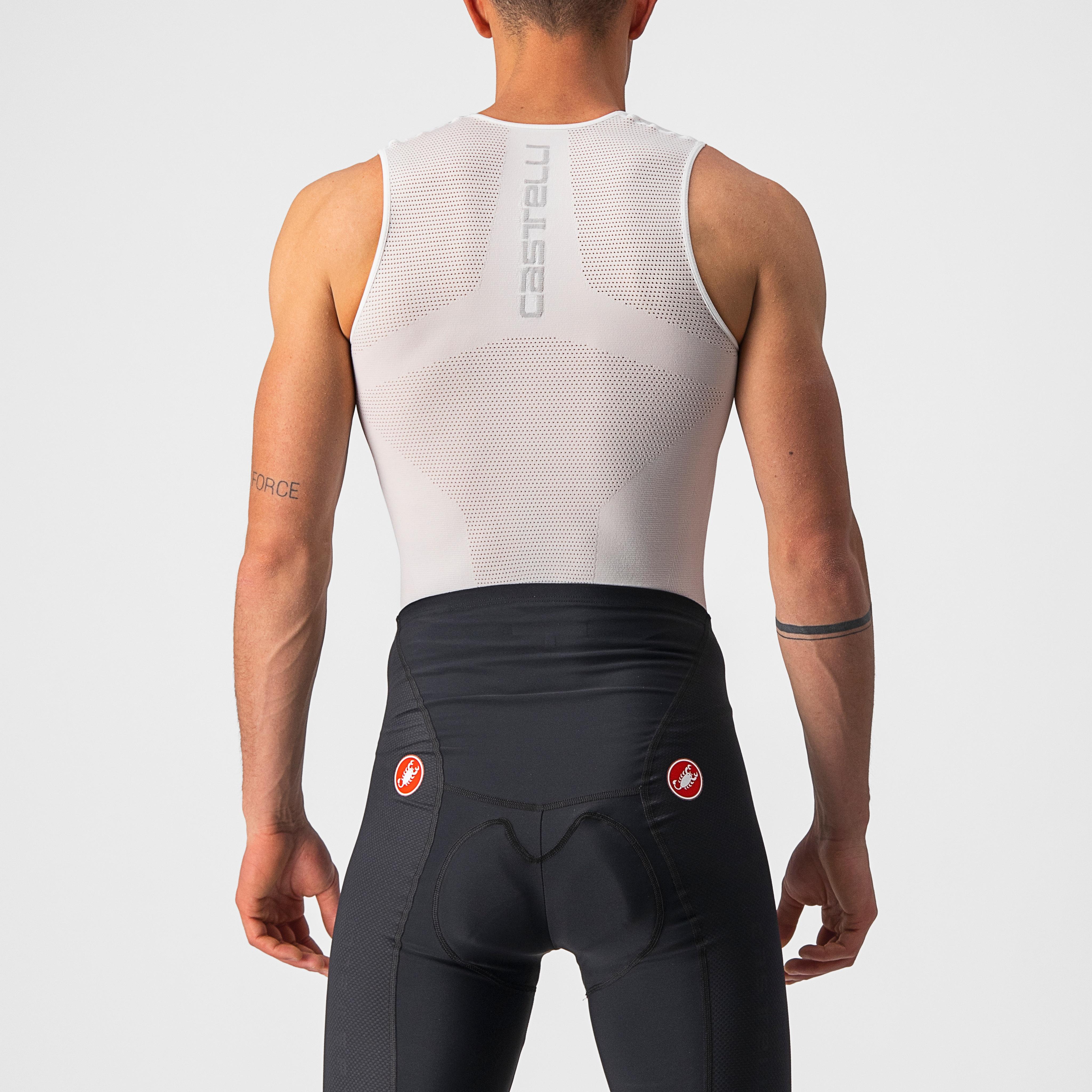 Core seamless base layer - white - castelli
