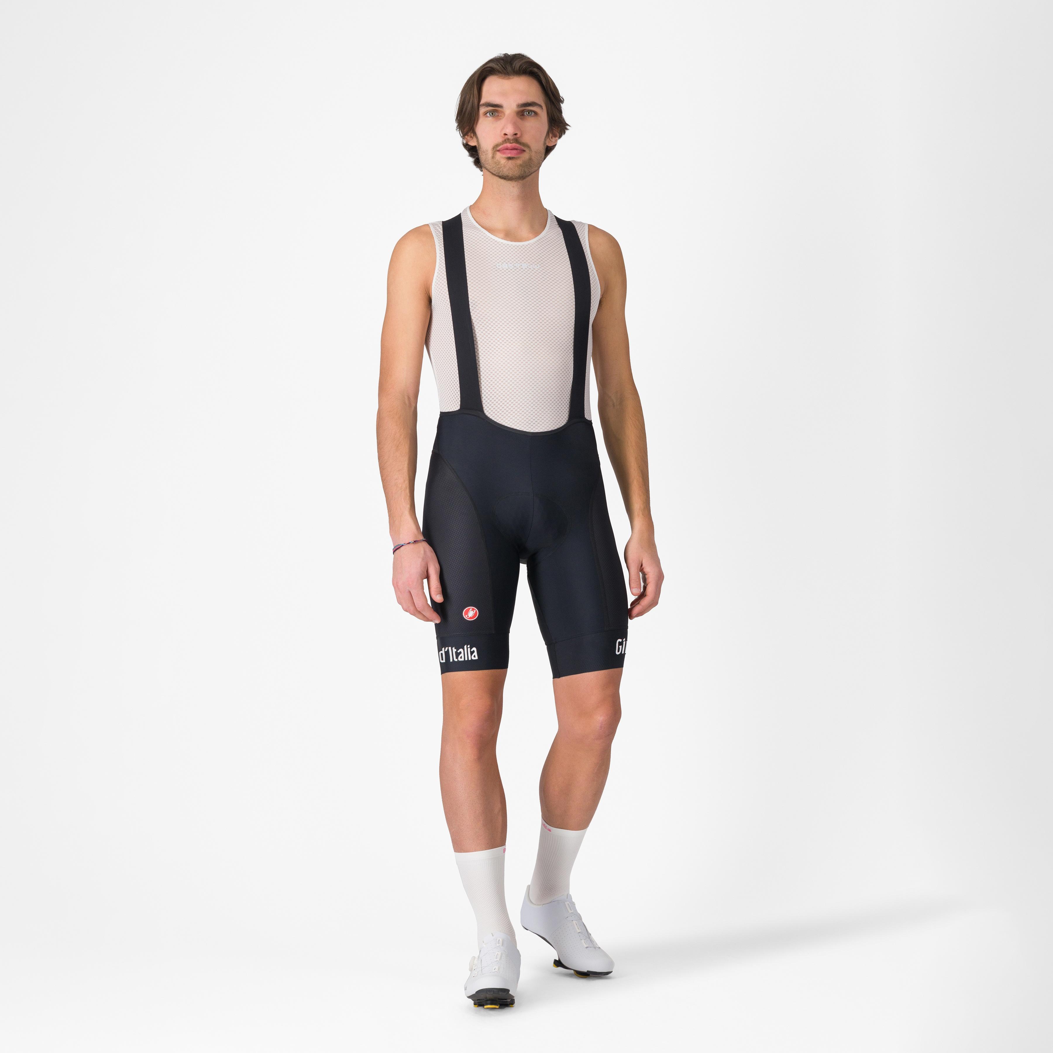 #giro competizione 2 bibshort - nero - castelli