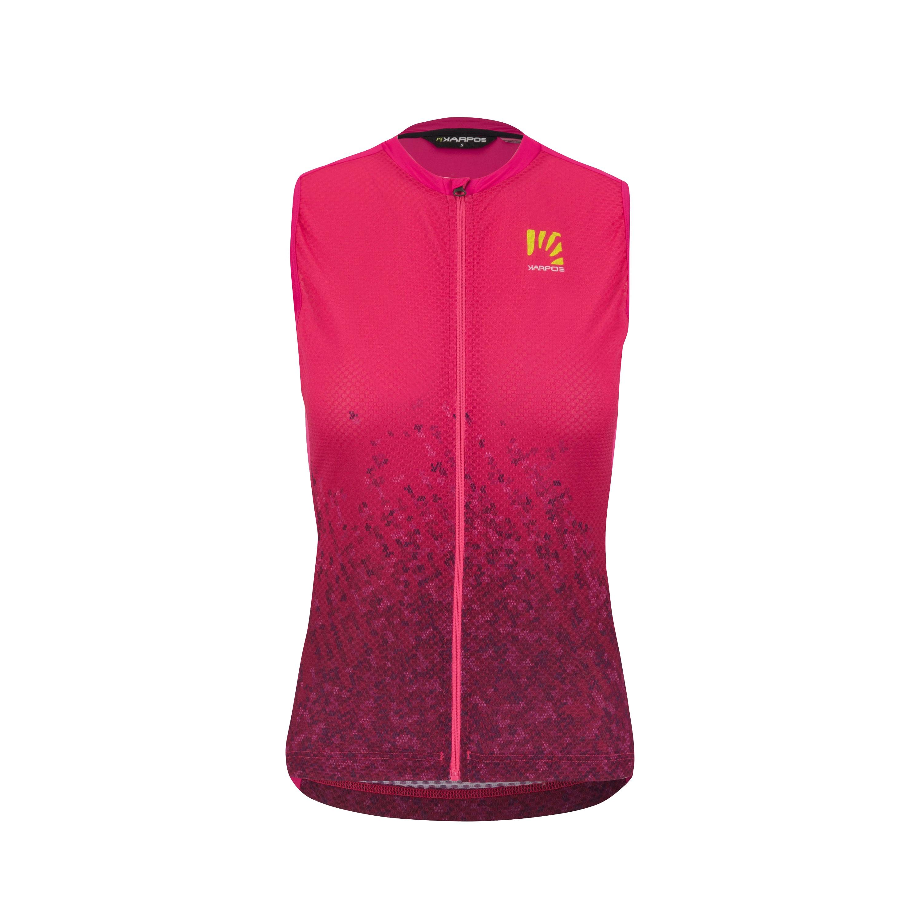 Verve evo w sleeveless - cabaret/magenta haze - karpos