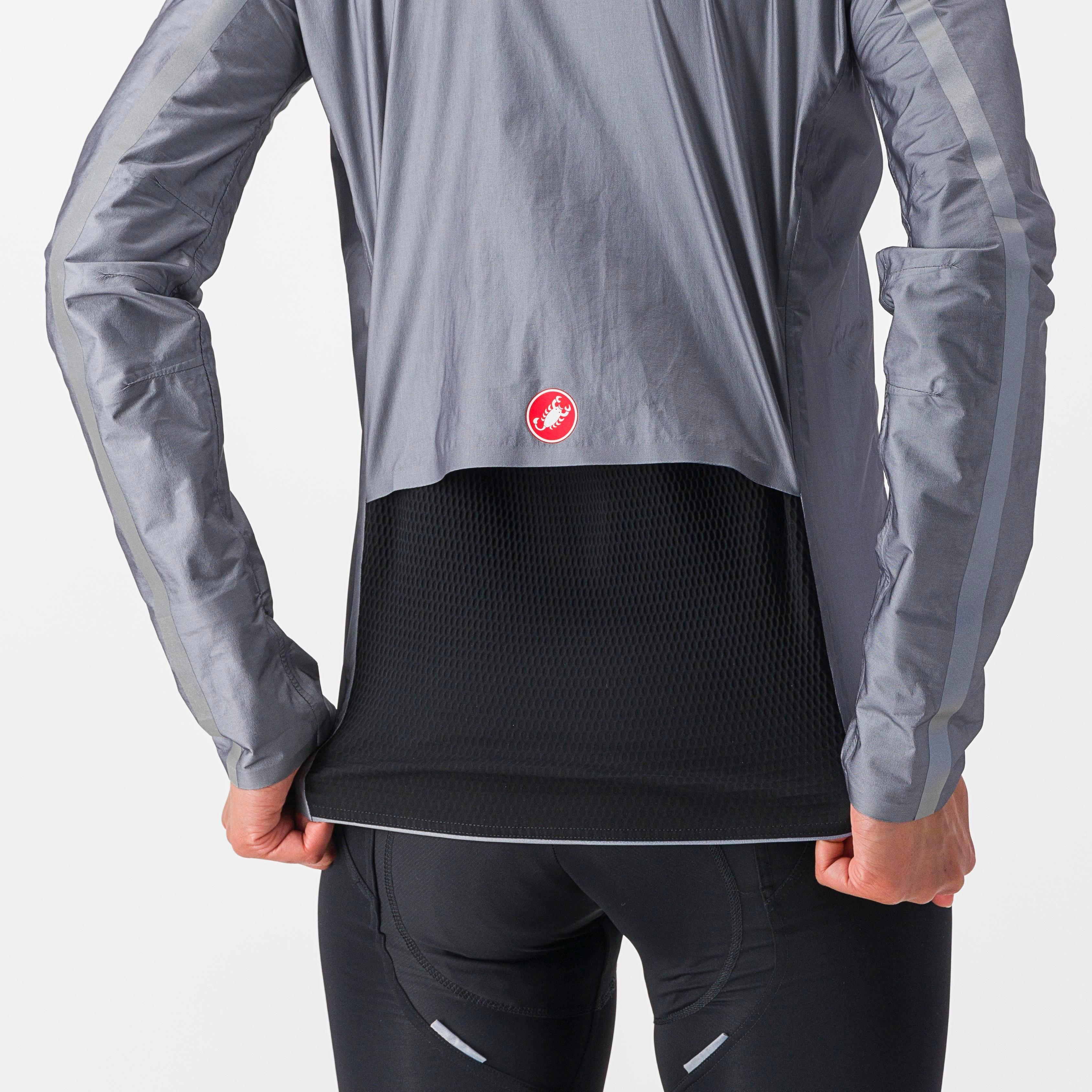 Tempesta lite w jacket - gray - castelli