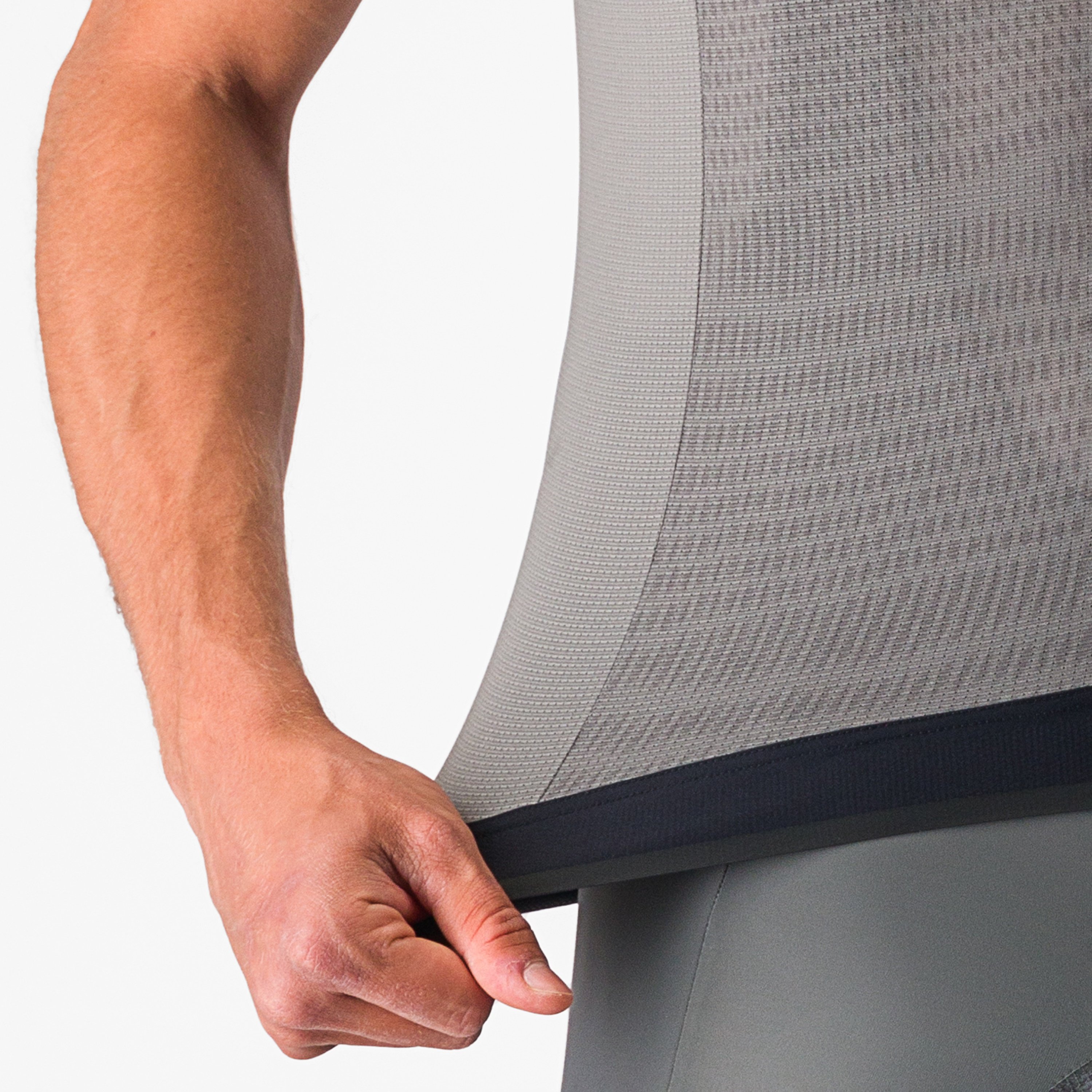 Unlimited endurance jersey - gunmetal gray/clay - castelli
