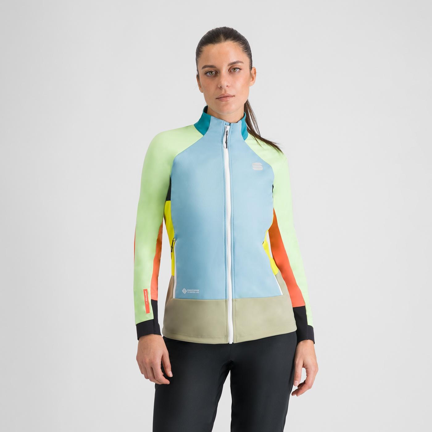 Upcycle apex w jacket - multicolor - sportful