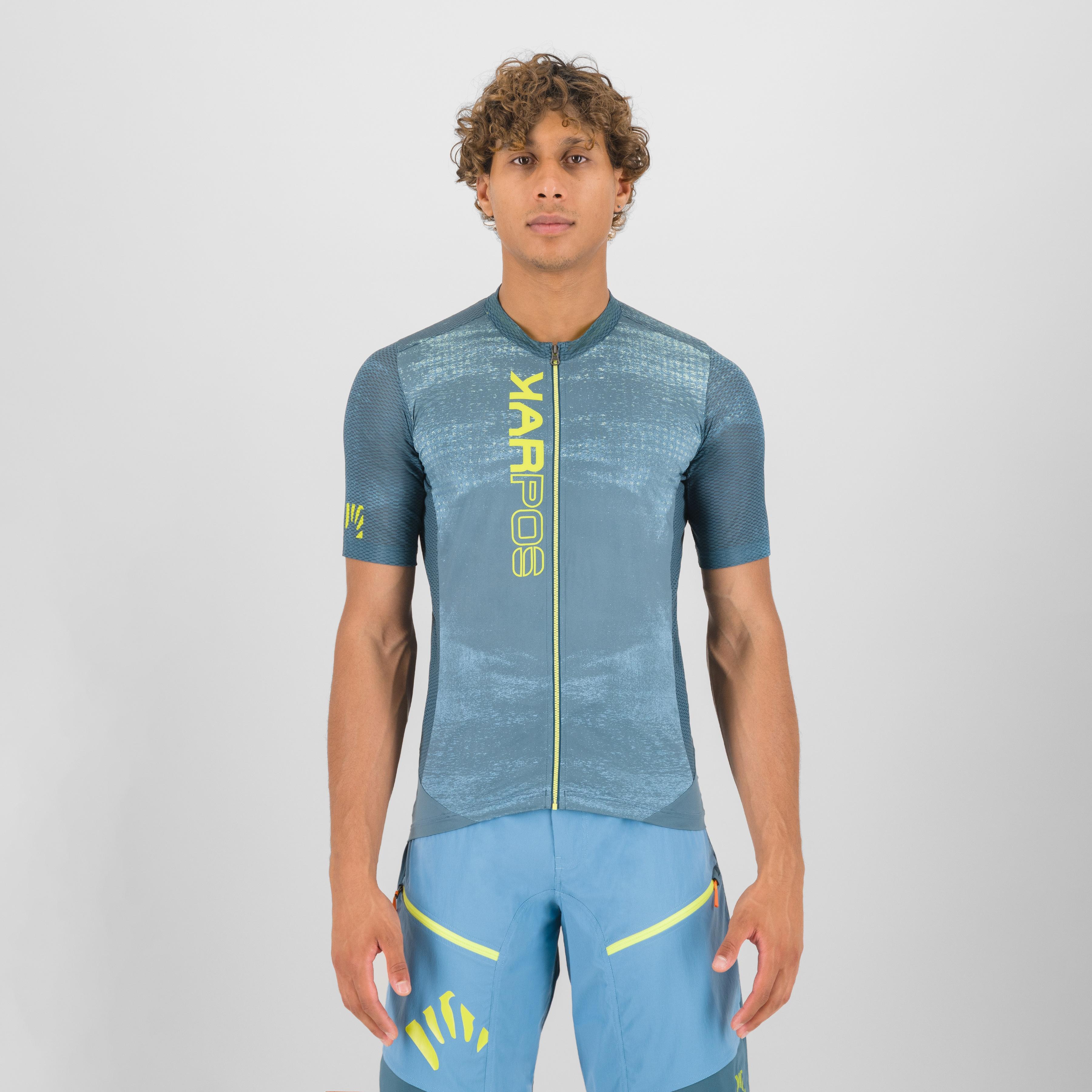 Green fire jersey - stargazer/primrose - karpos