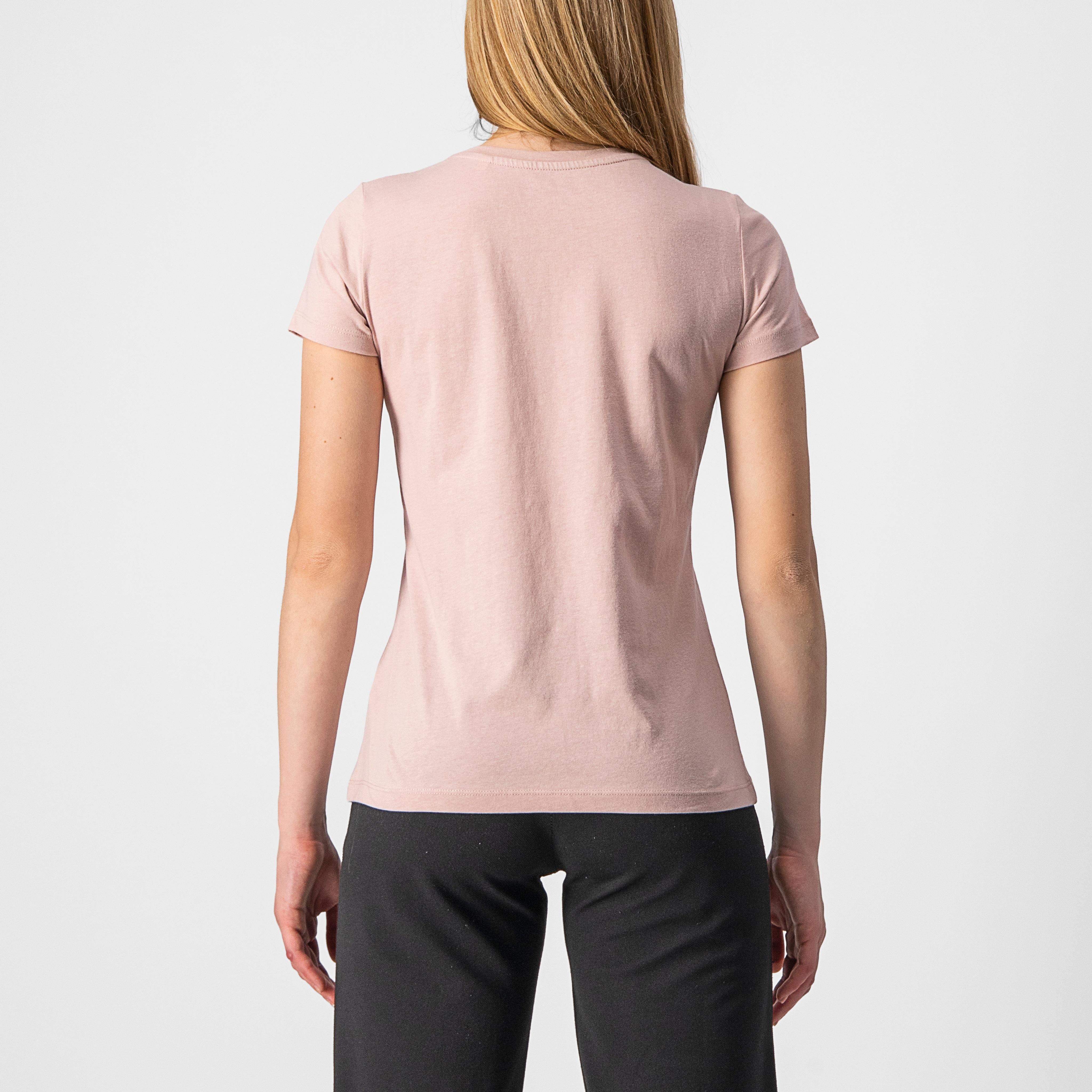 Sprinter w tee - dusty rose - castelli