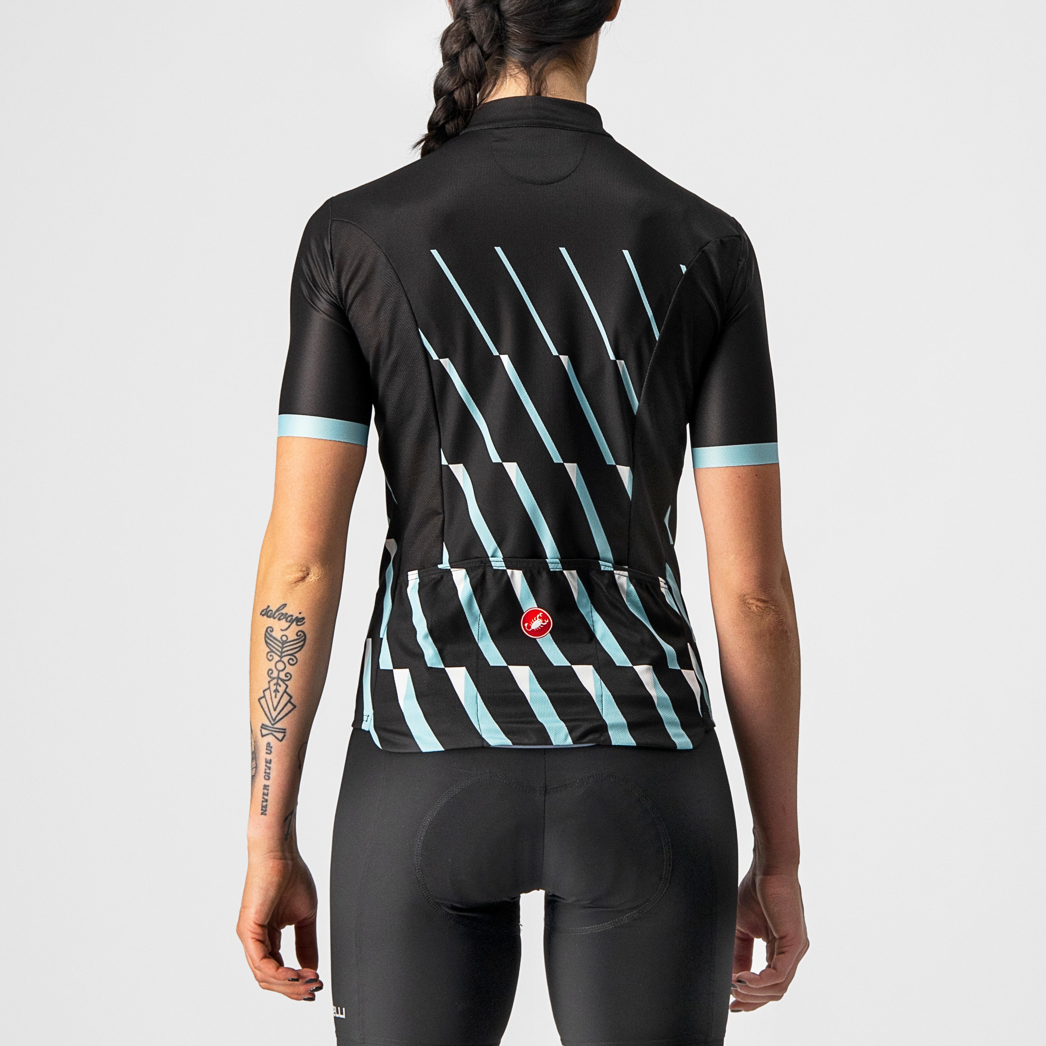 Pendio jersey - light black/sky light-white - castelli