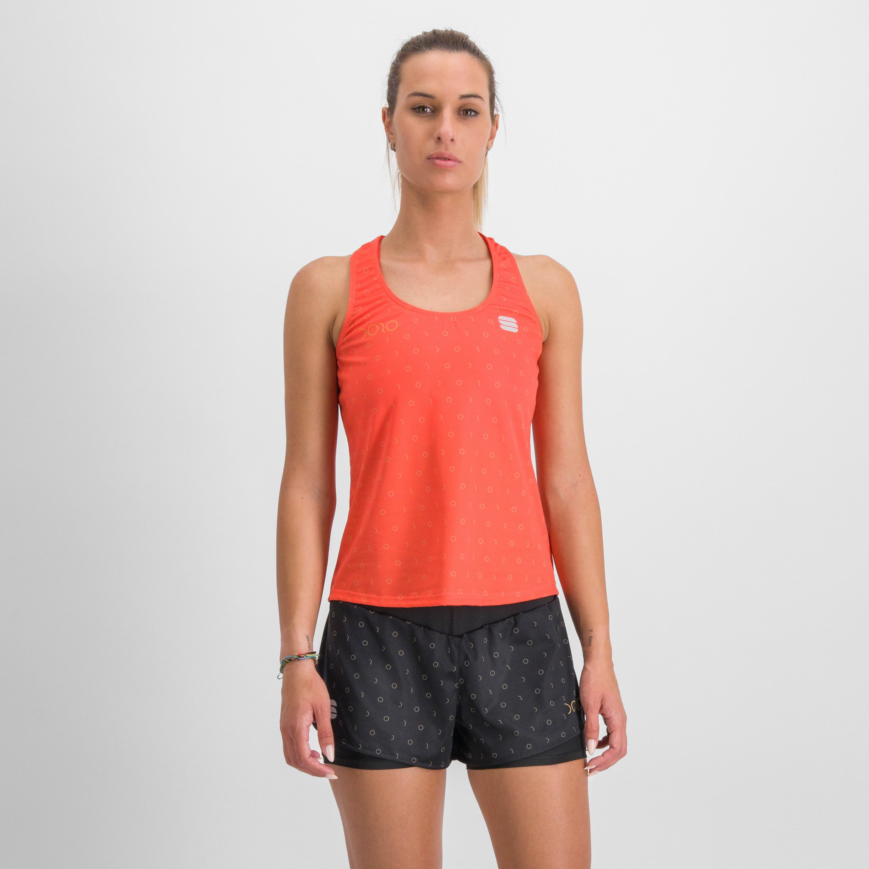 Doro cardio top - pompelmo - sportful