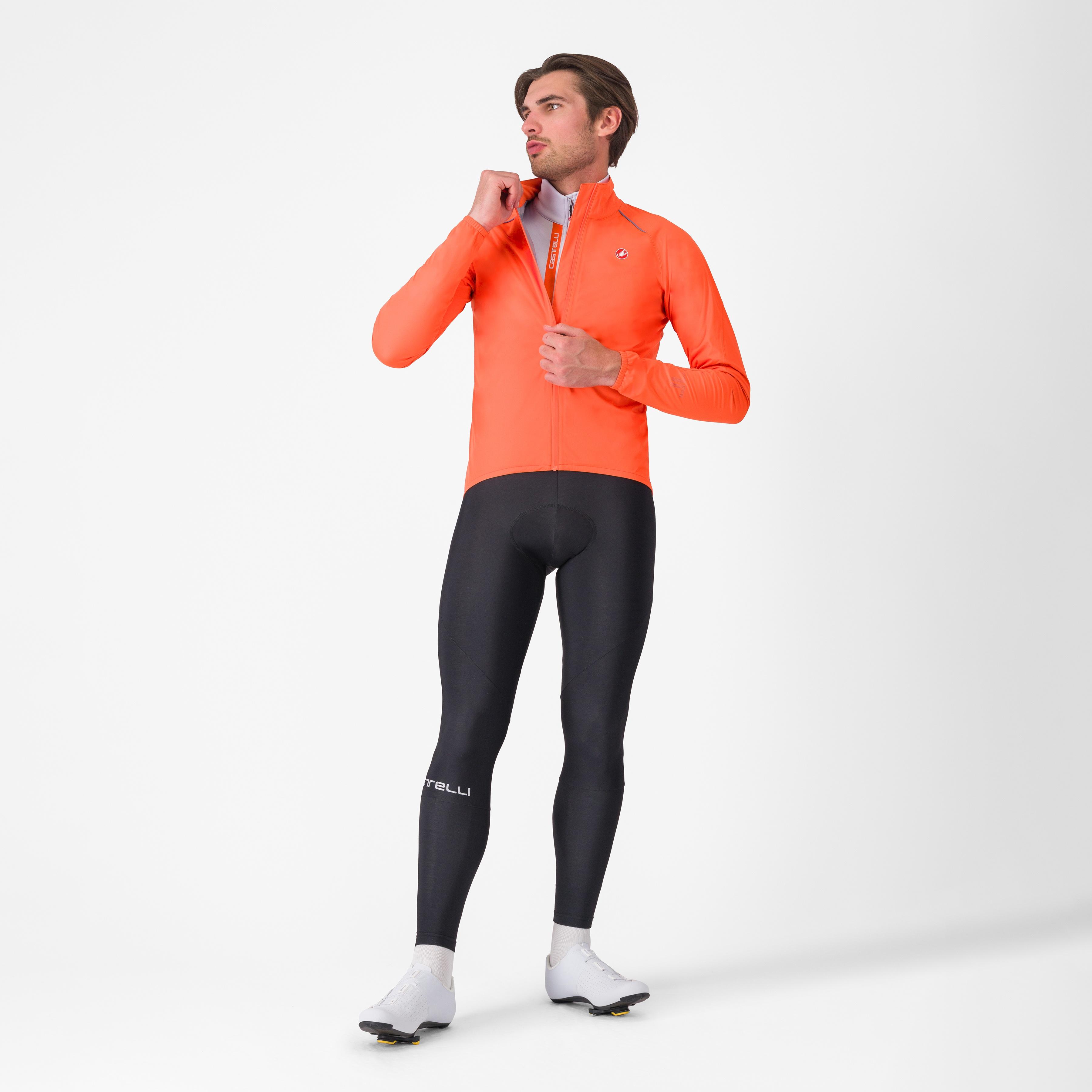 Emergency 3 rain jacket - brilliant orange - castelli