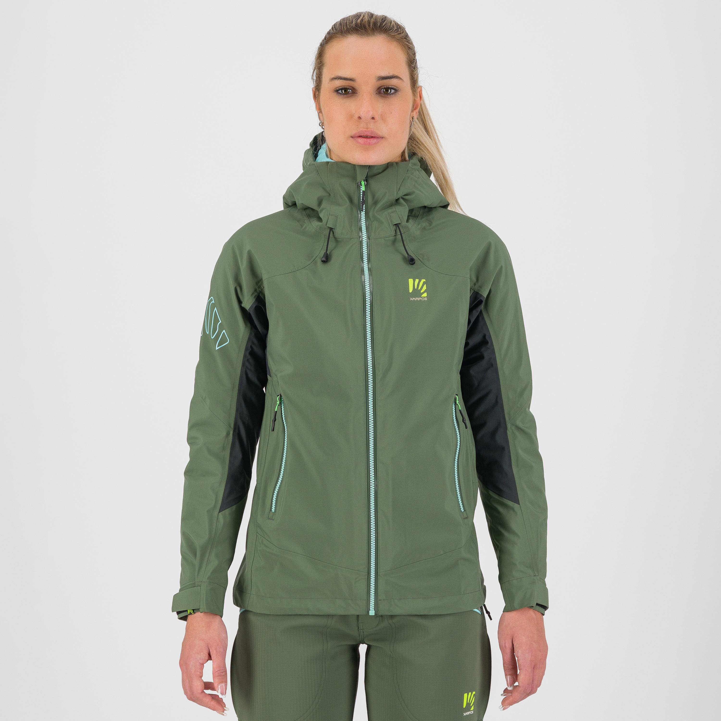 Storm evo w jacket - thyme/black sand - karpos