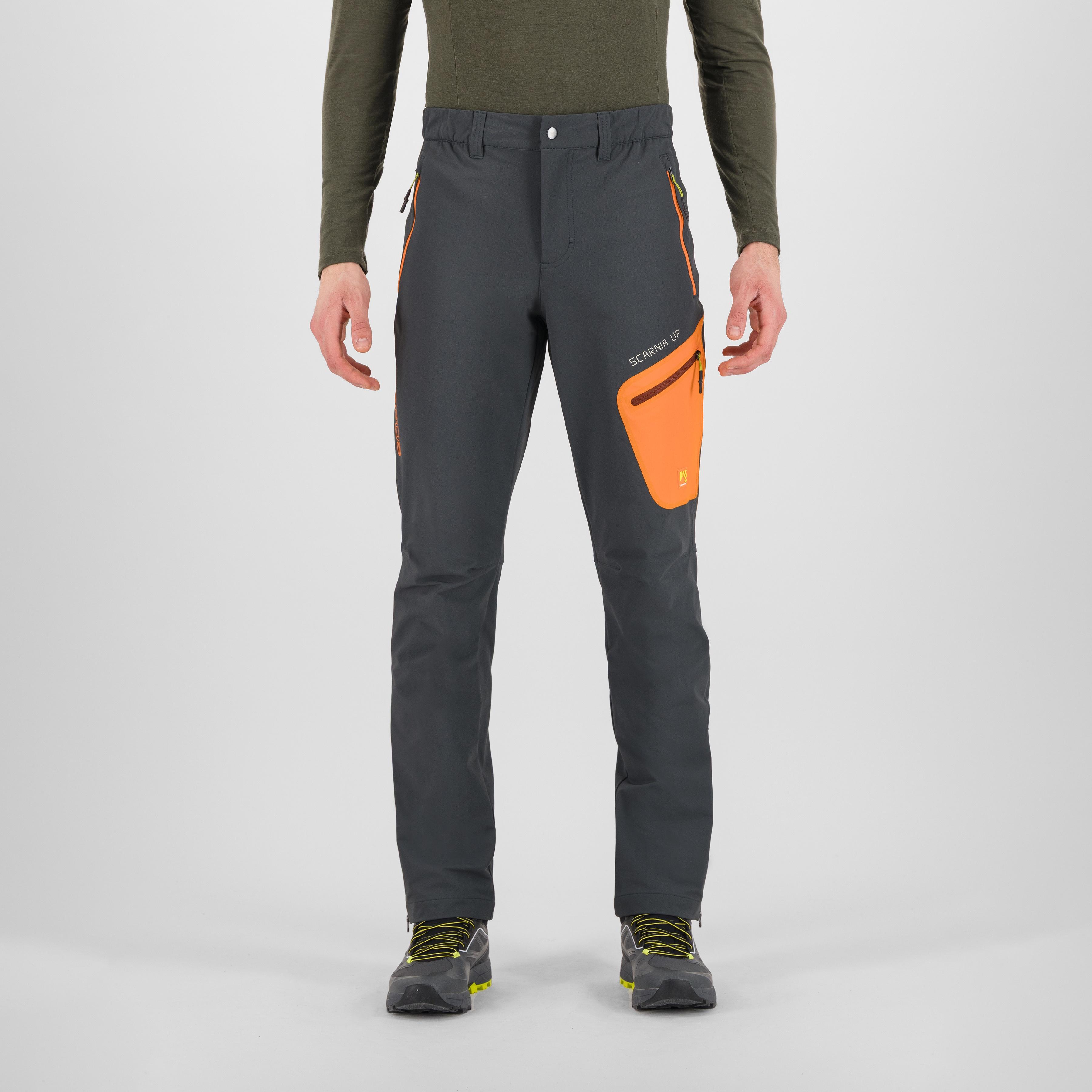 Scarnia up pants - woodl.gray/vibr.orange - karpos