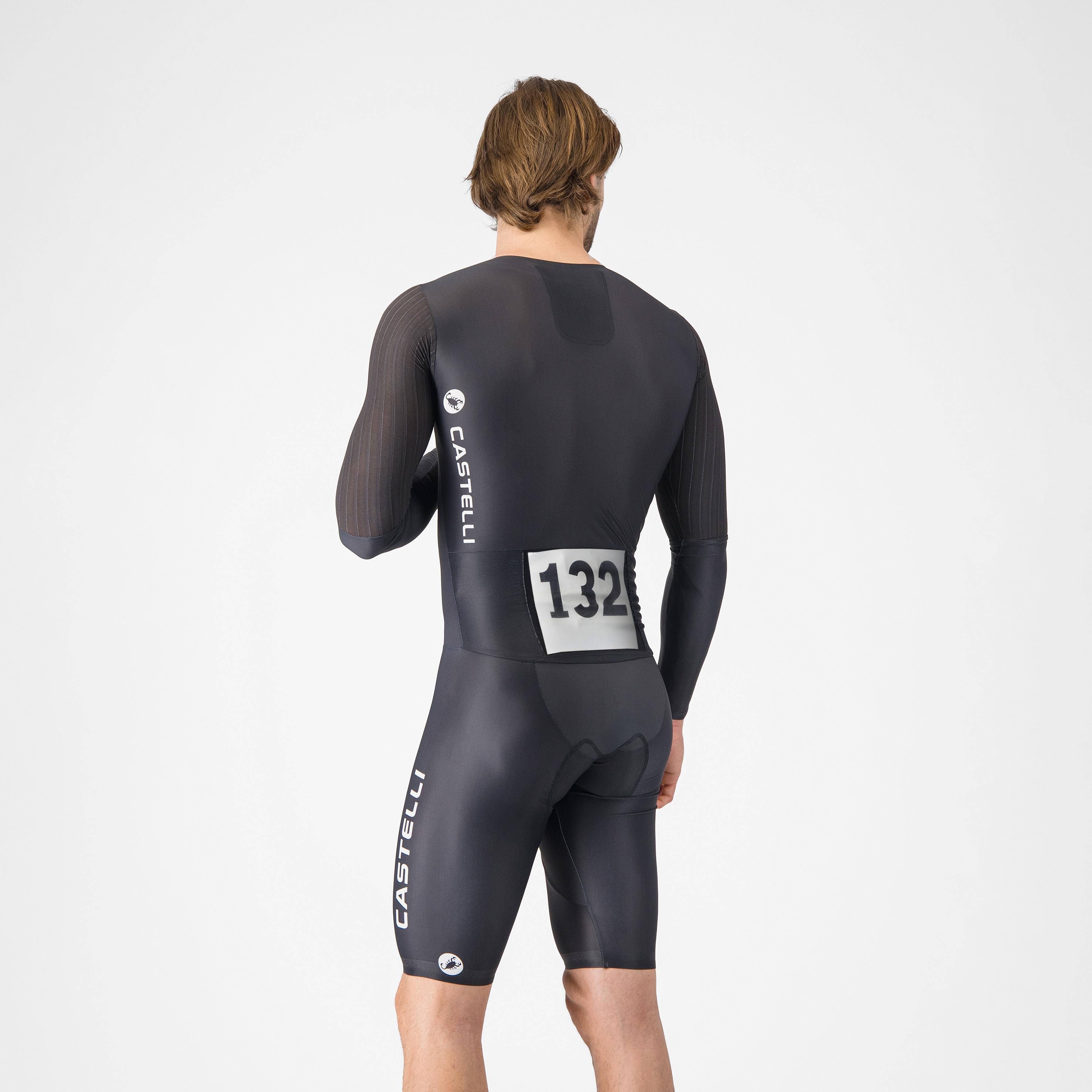 Body paint v tt speedsuit - black - castelli