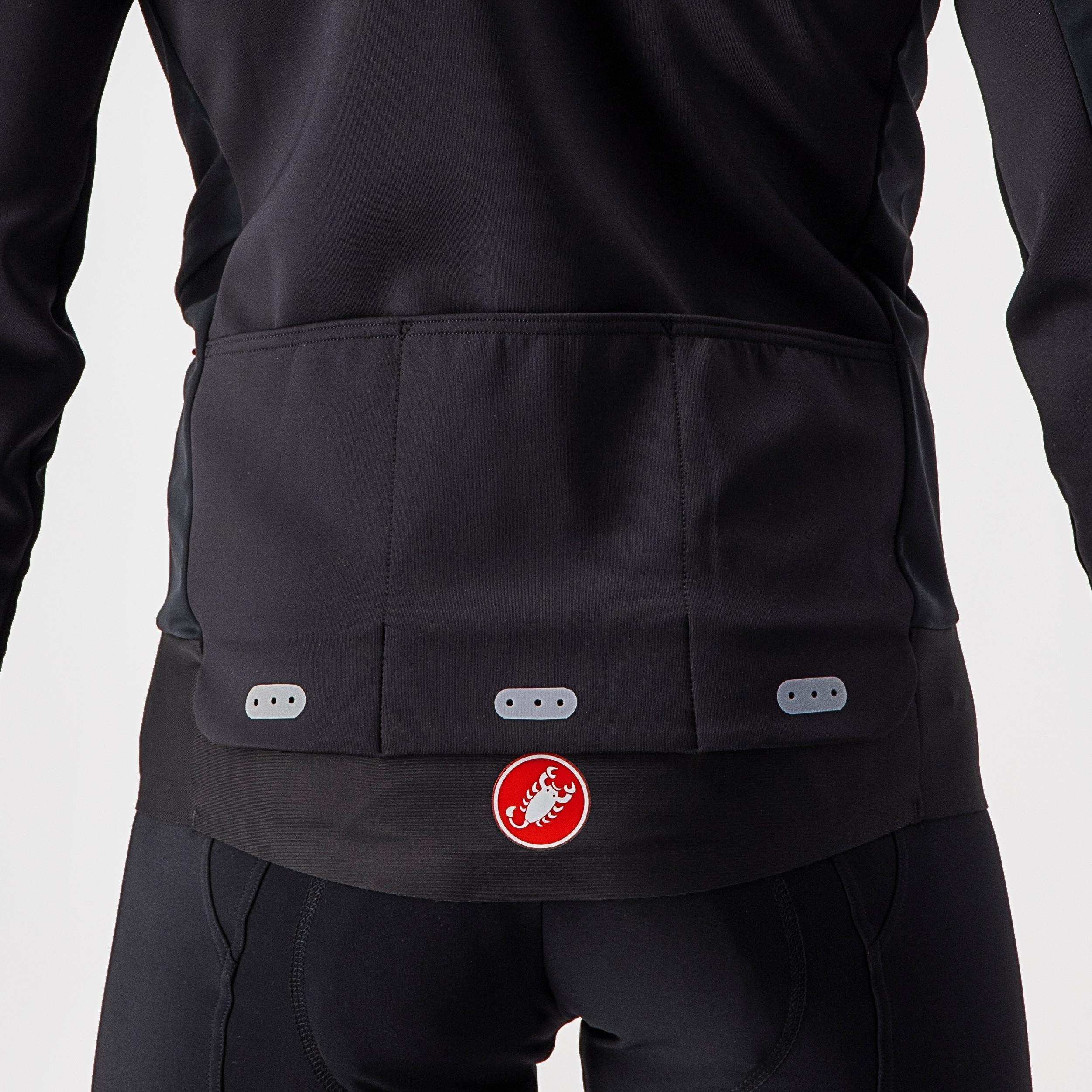 Alpha ros 2 light jacket - light black/white-black - castelli