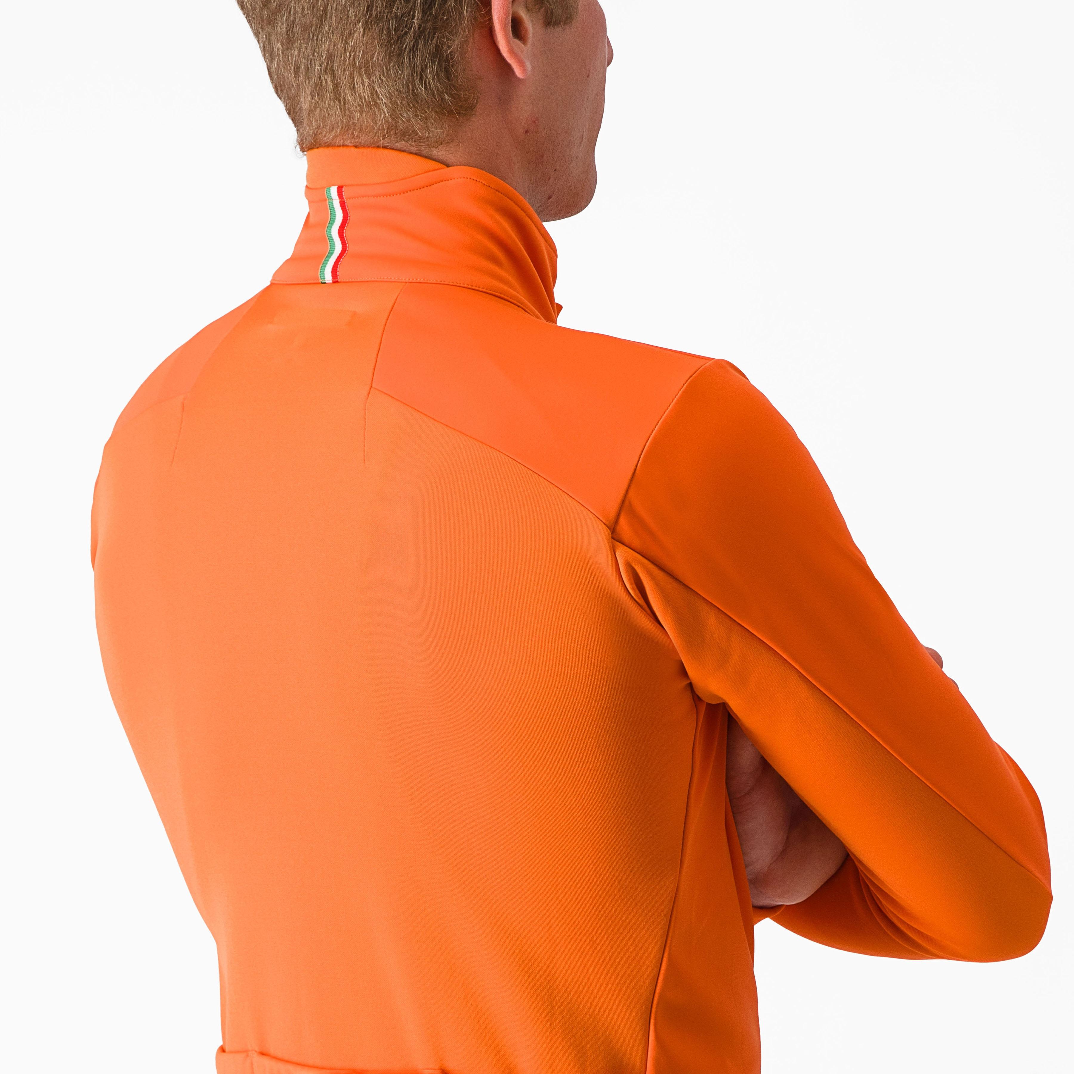 Entrata jacket - red orange/metal brown - castelli