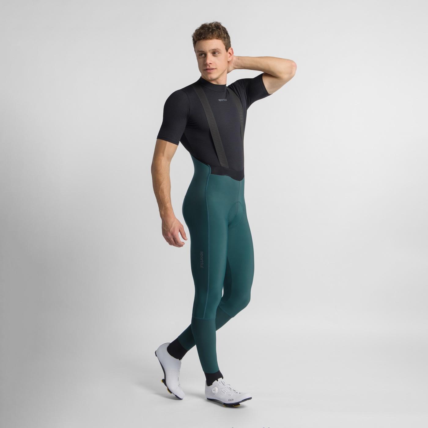 Supernova bibtight - sea moss - sportful