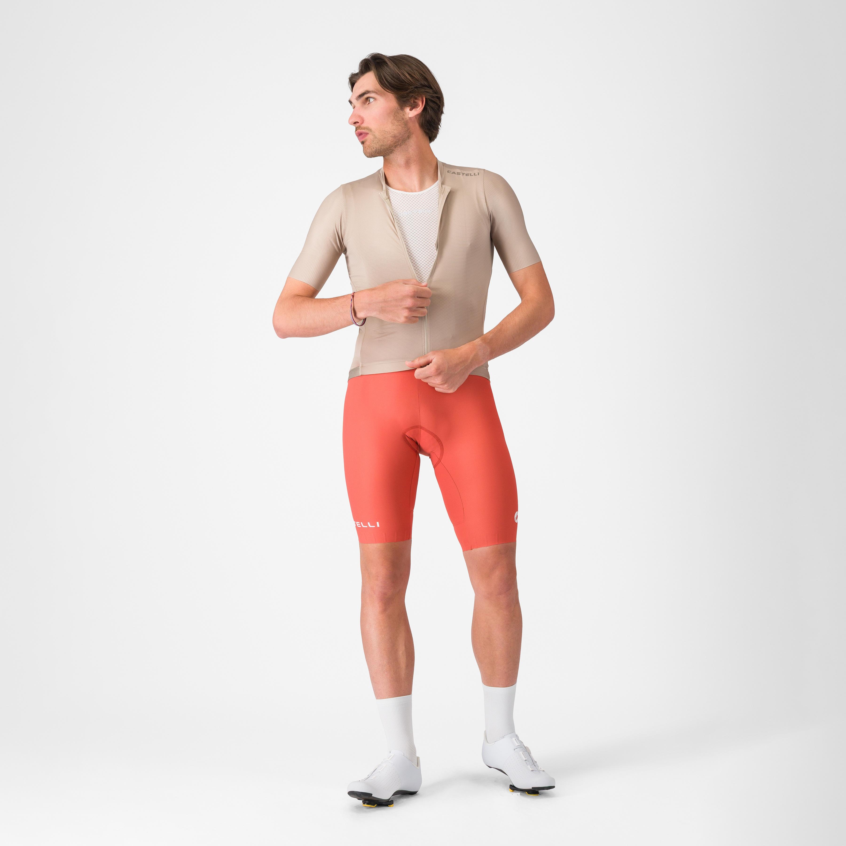 Espresso 2 bibshort - paprika - castelli