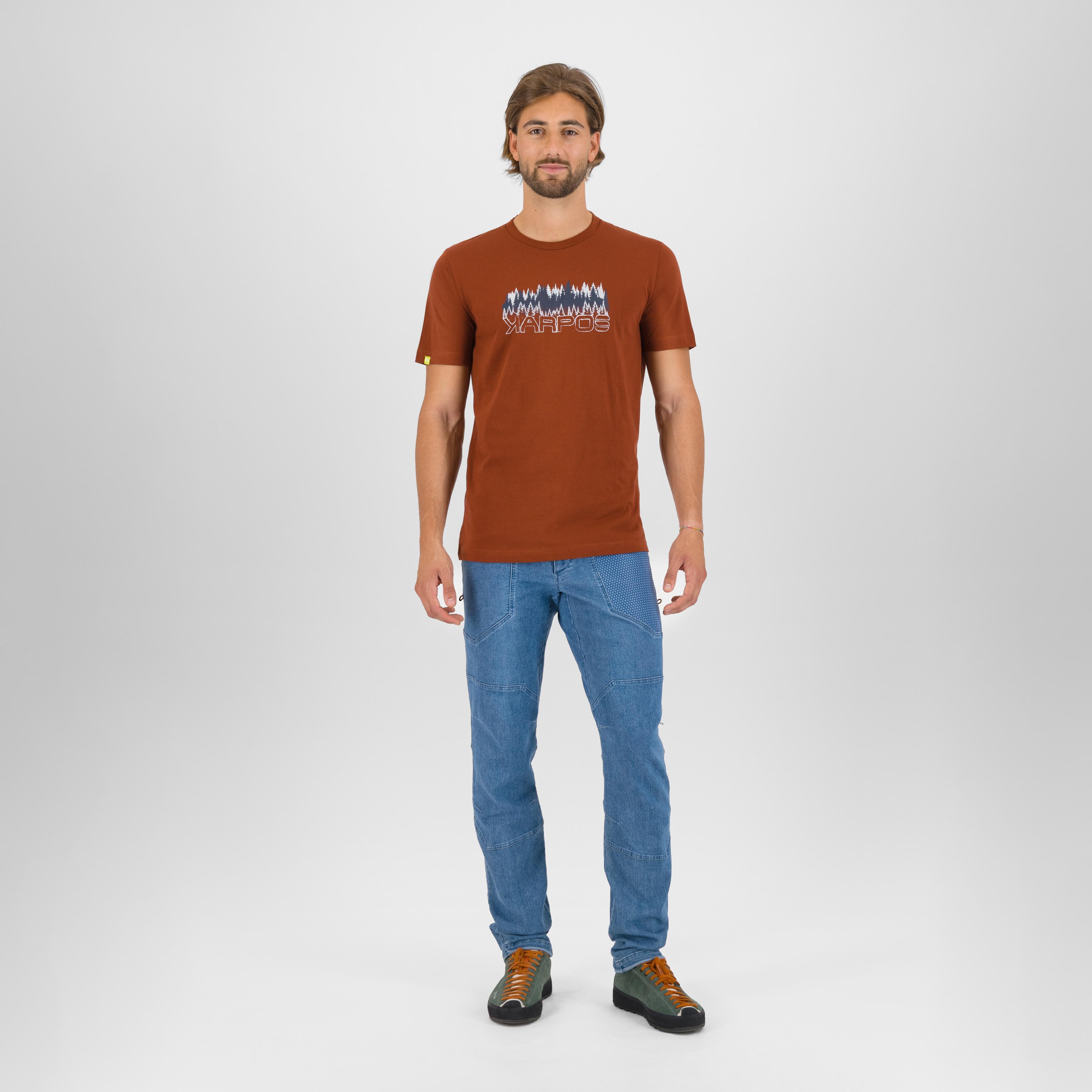 Bosco t-shirt - mahogany - karpos