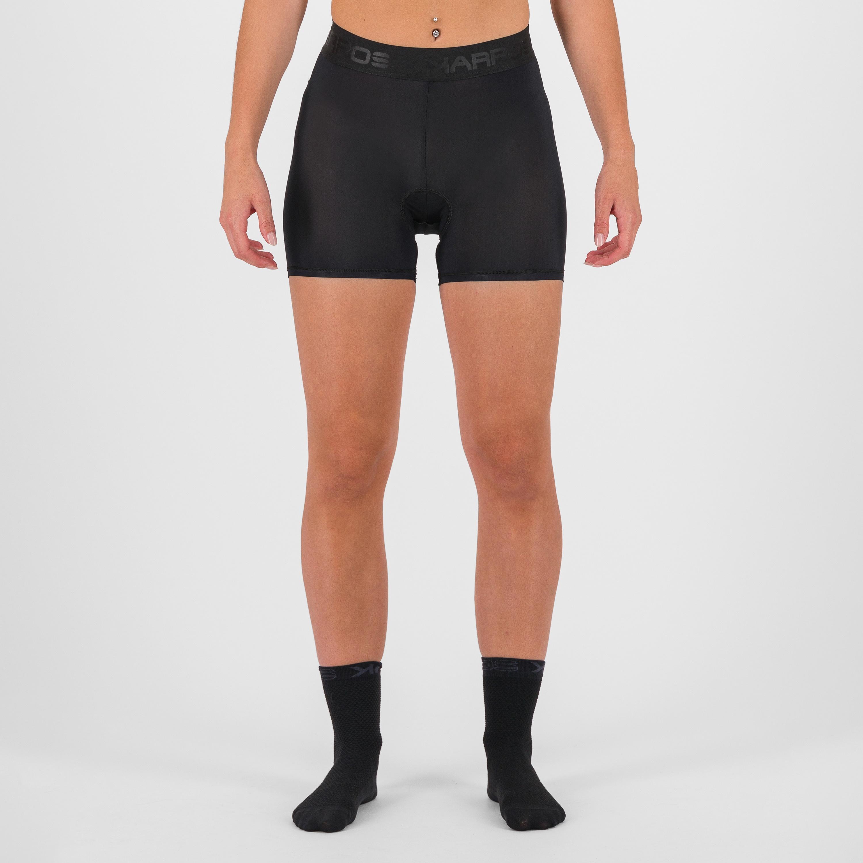 Padded w boxer - black - karpos