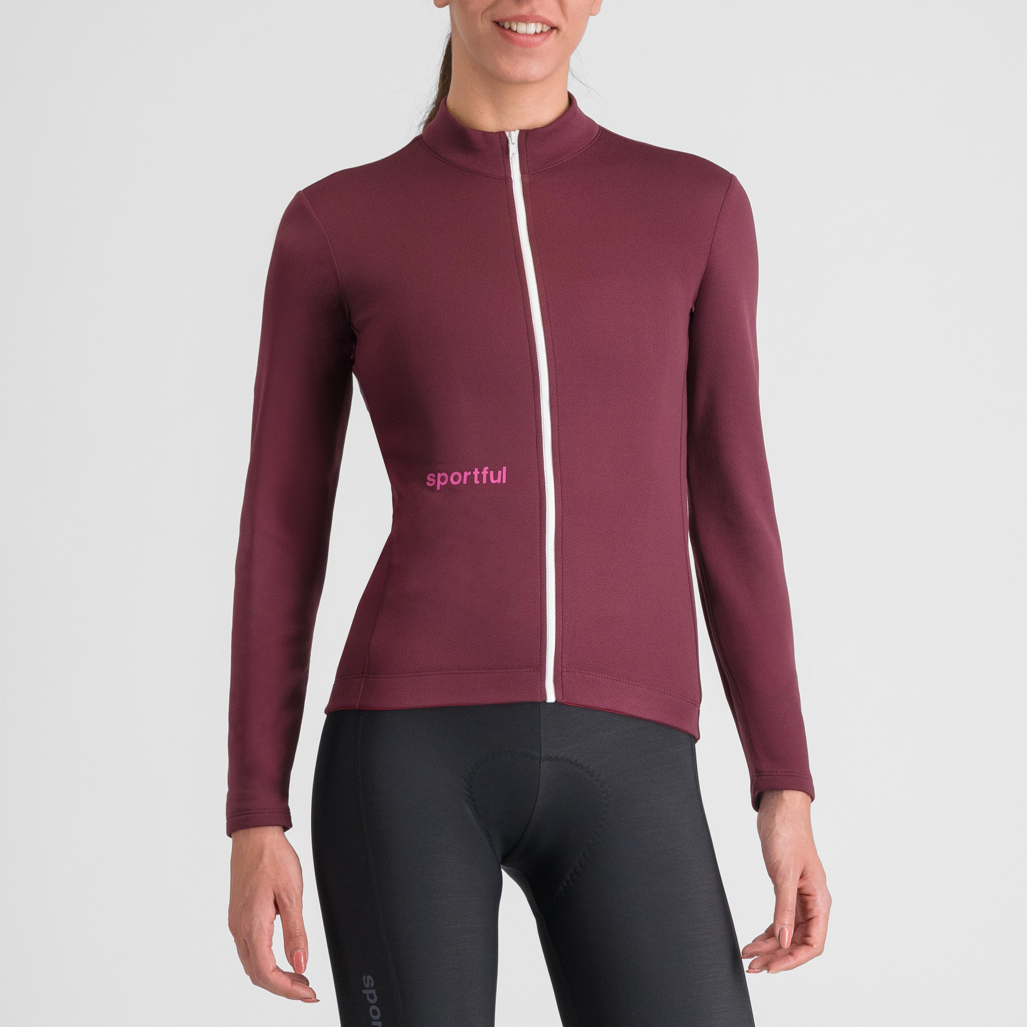 Classic w thermal jersey - deep bordeaux - sportful