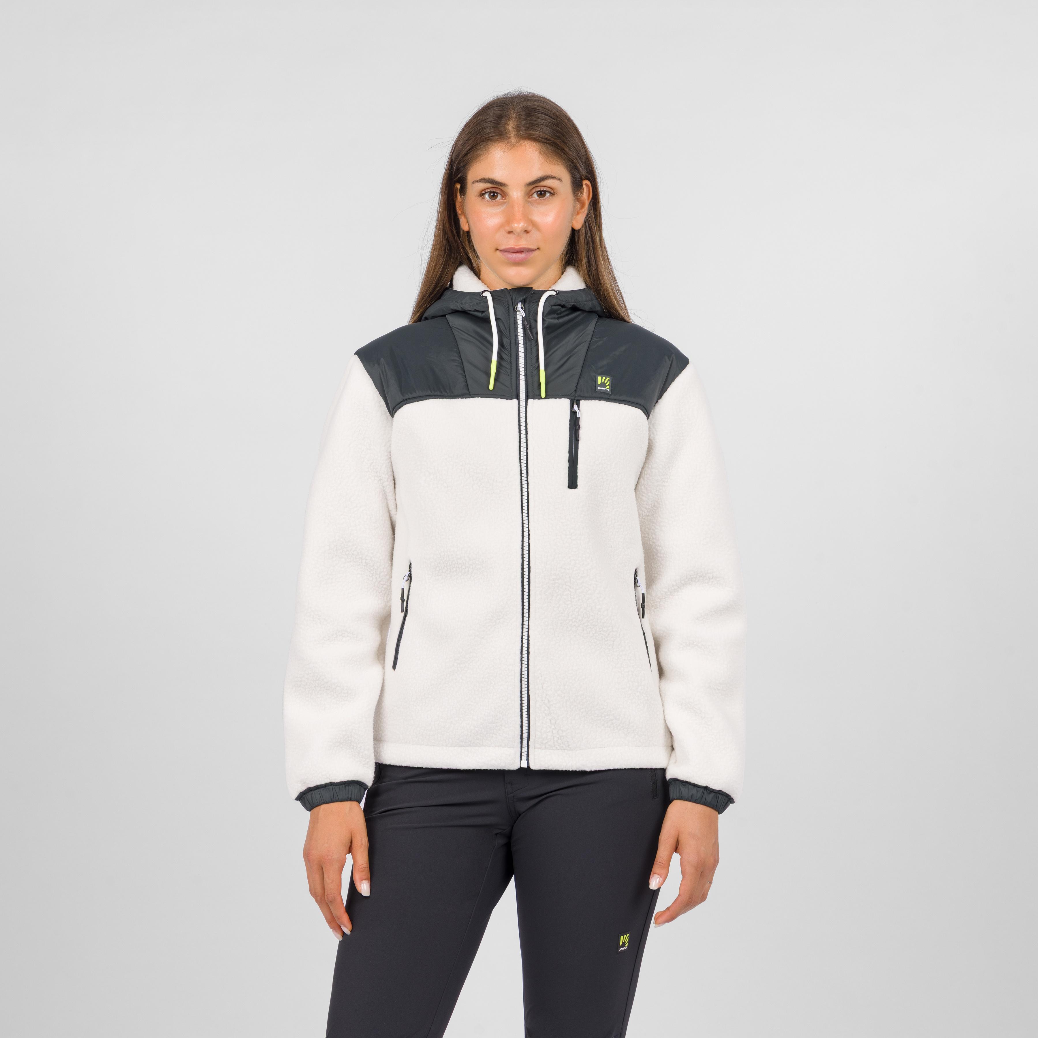 Moiazza retro' vogue w jacket - bright white/woodl.gray - karpos