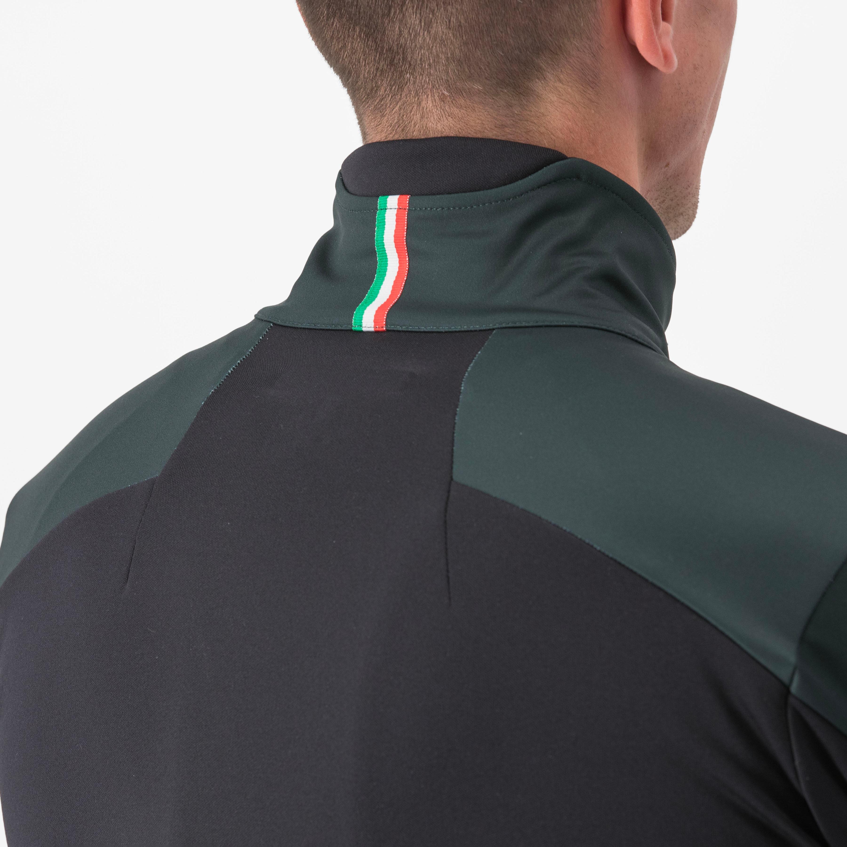 Entrata jacket - rover green/yellow fluo-light - castelli