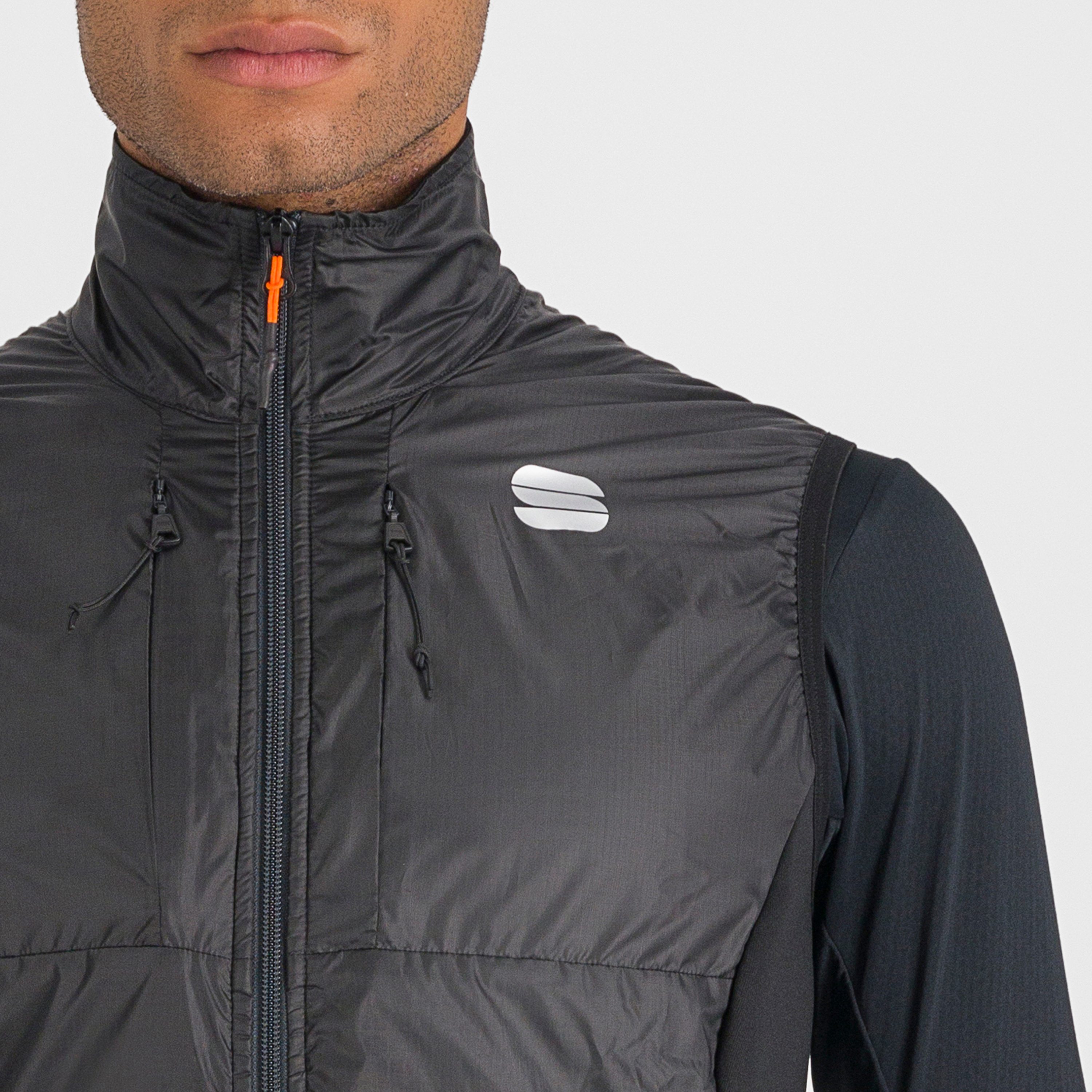 Cardio tech wind vest - black - sportful