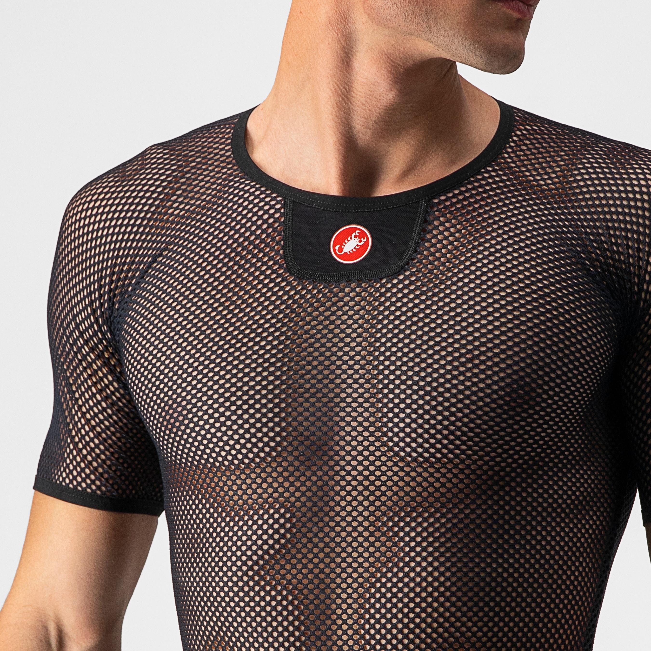 Core mesh 3 ss - black - castelli