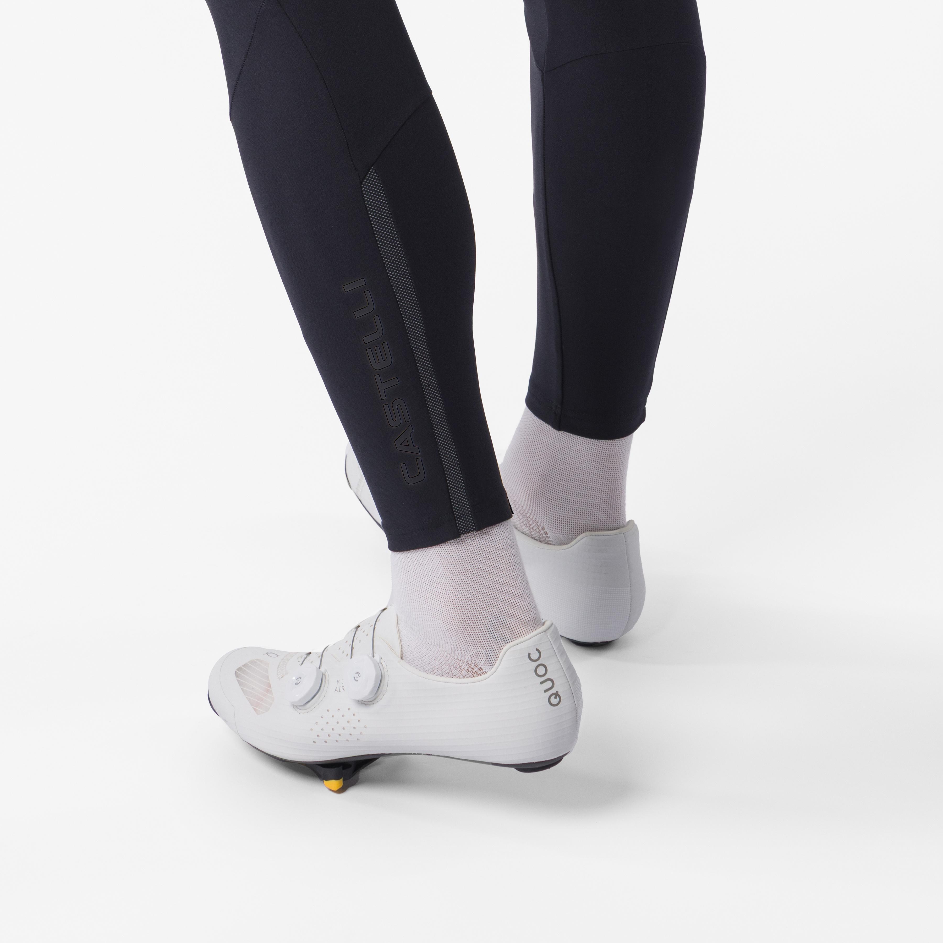 Thermowoven bibtight - black - castelli