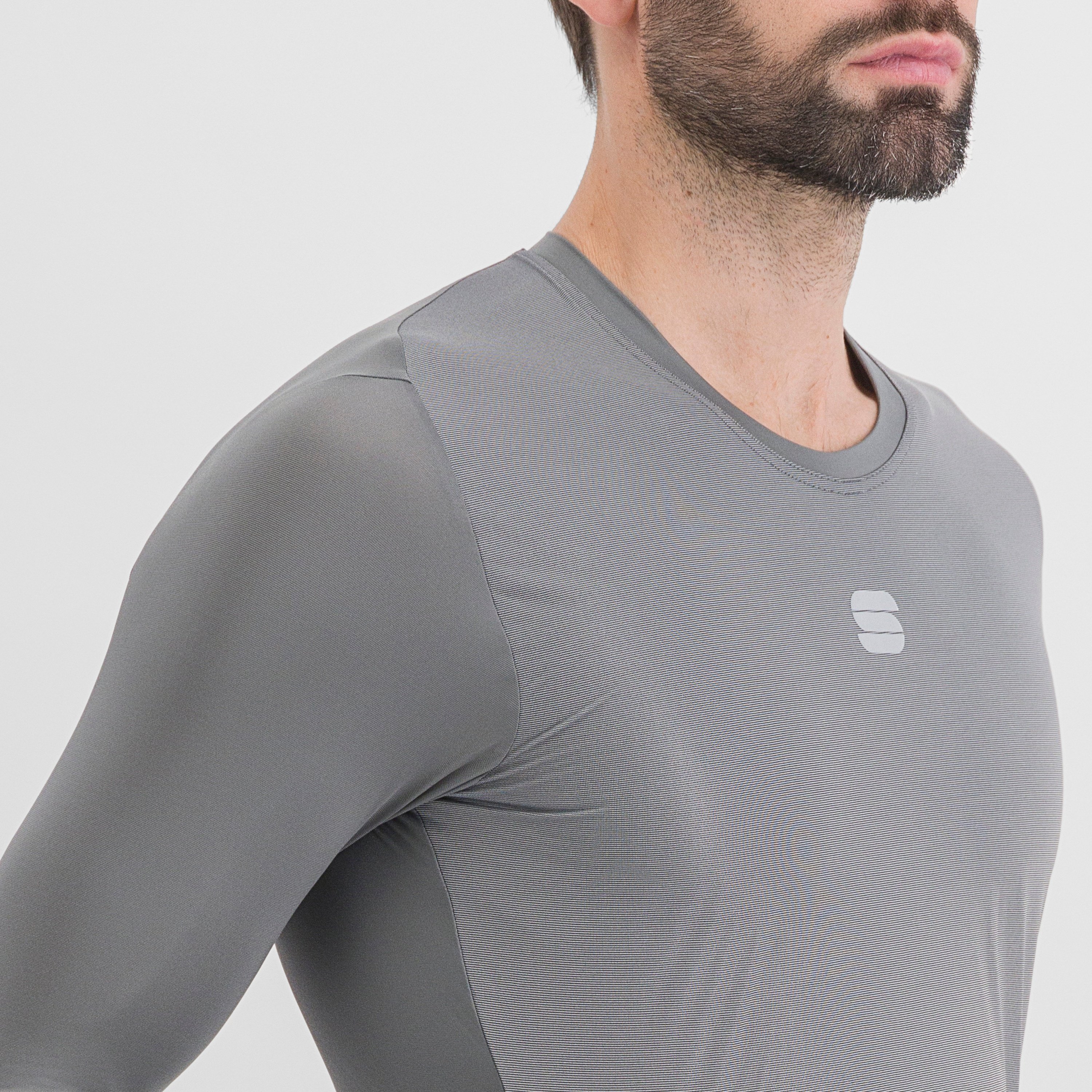 Fiandre thermal layer long sleeve - ash grey - sportful