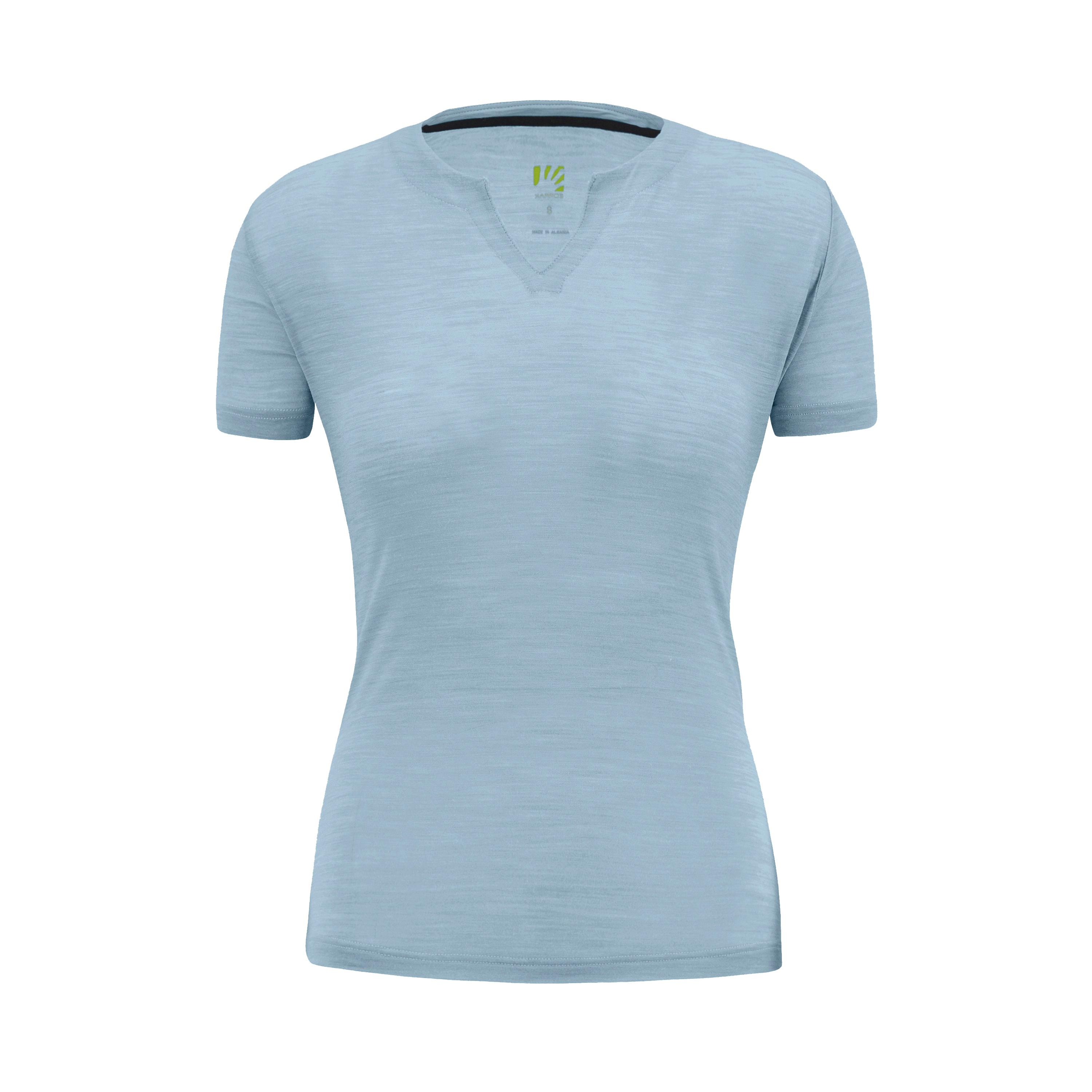 Coppolo merino w t-shirt - mist - karpos