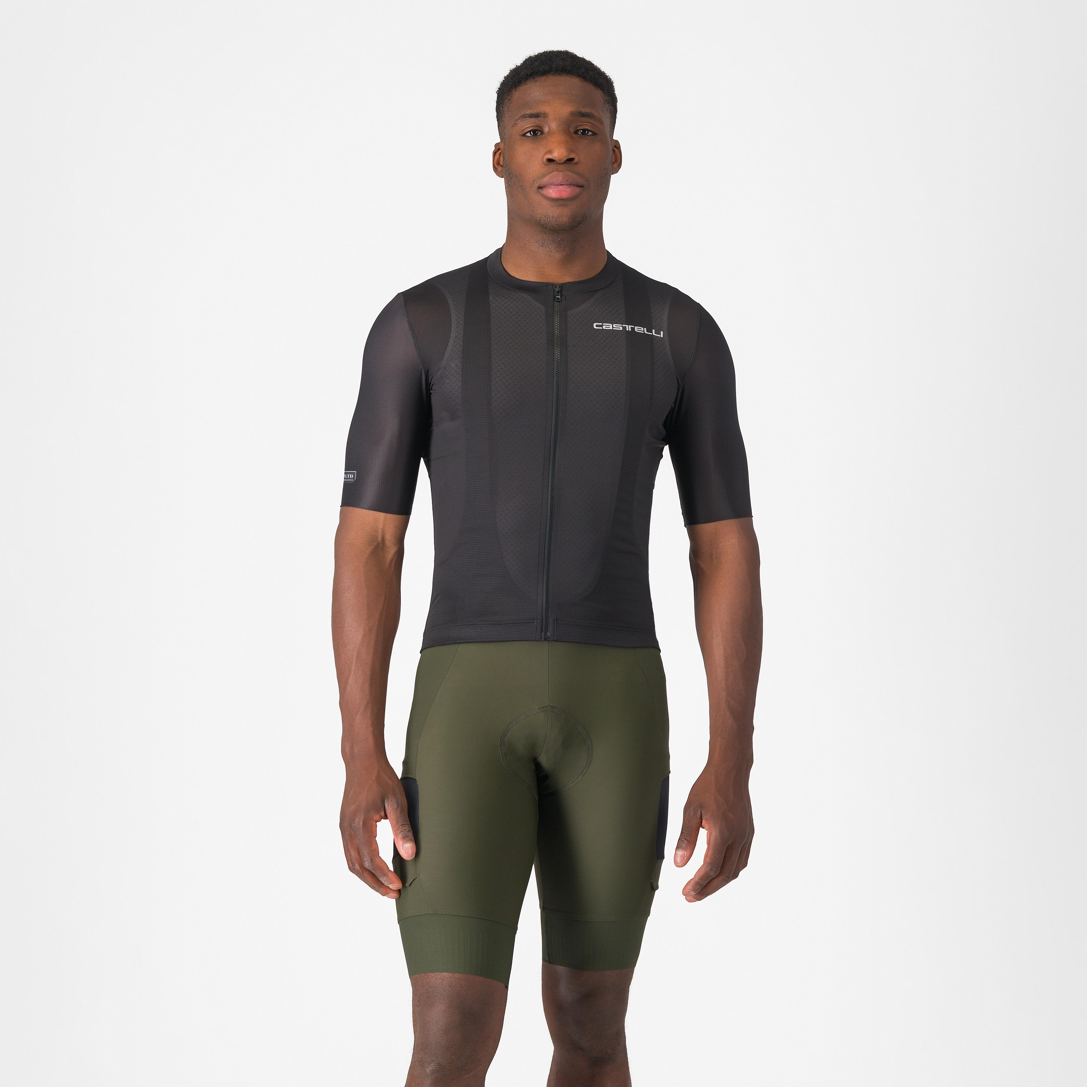 Unlimited cargo bibshort - deep green - castelli