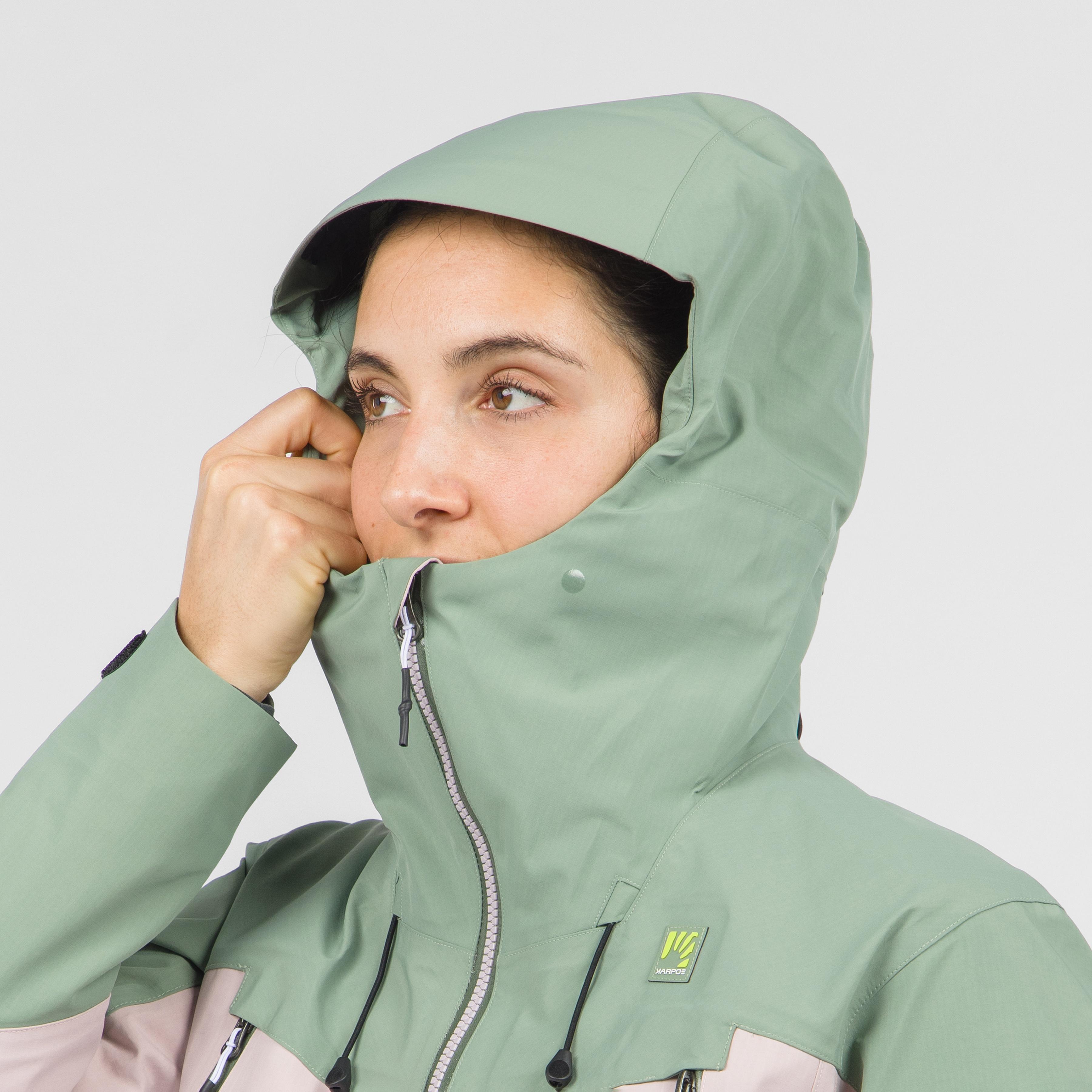 Squall w jacket - lilac/hedge - karpos