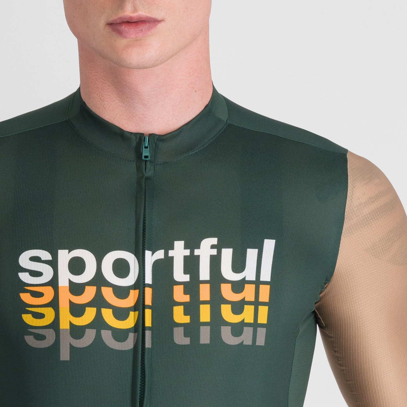 Supergiara 2 logo jersey - oblivion green - sportful