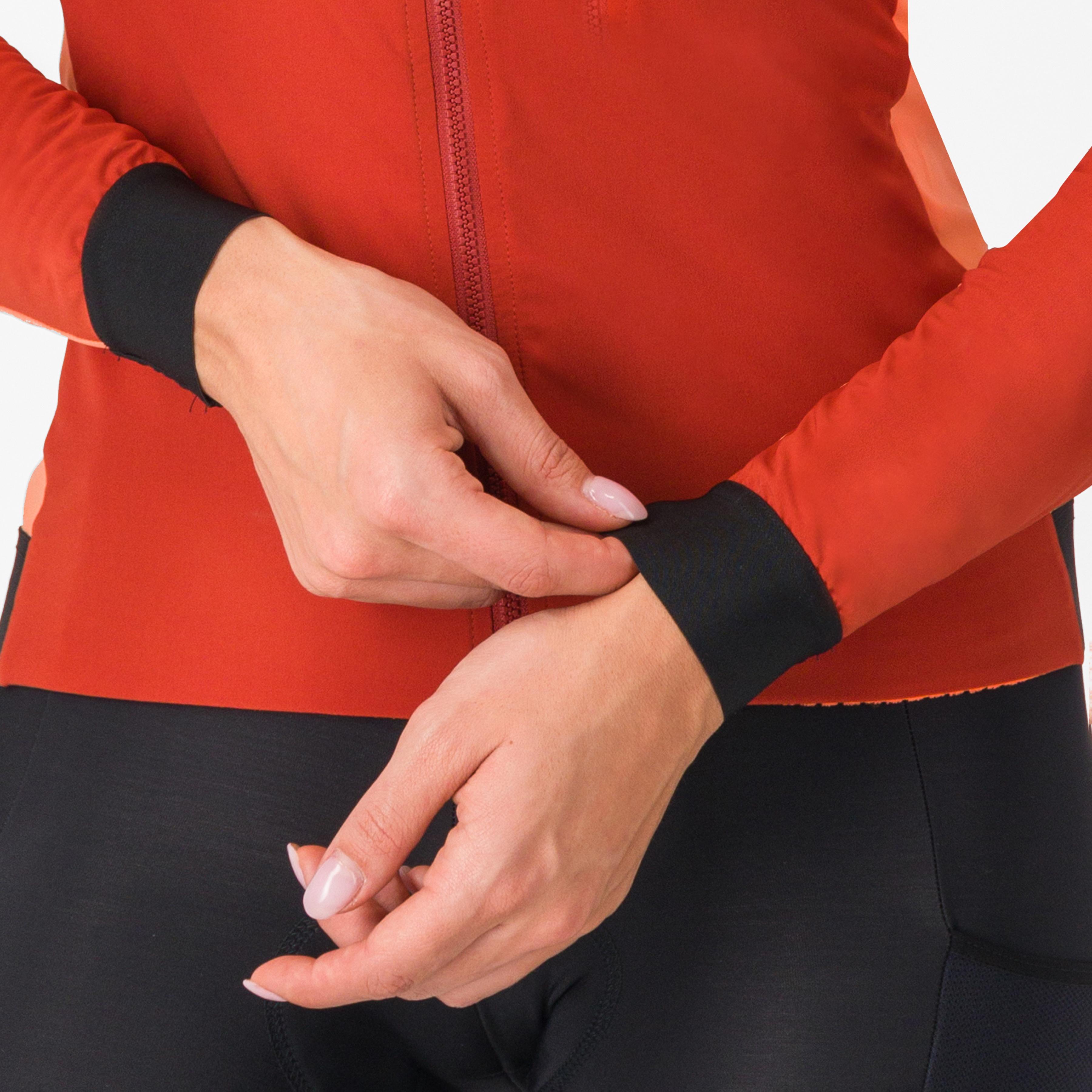 Fly unltd w jacket - melon/red ochre - castelli