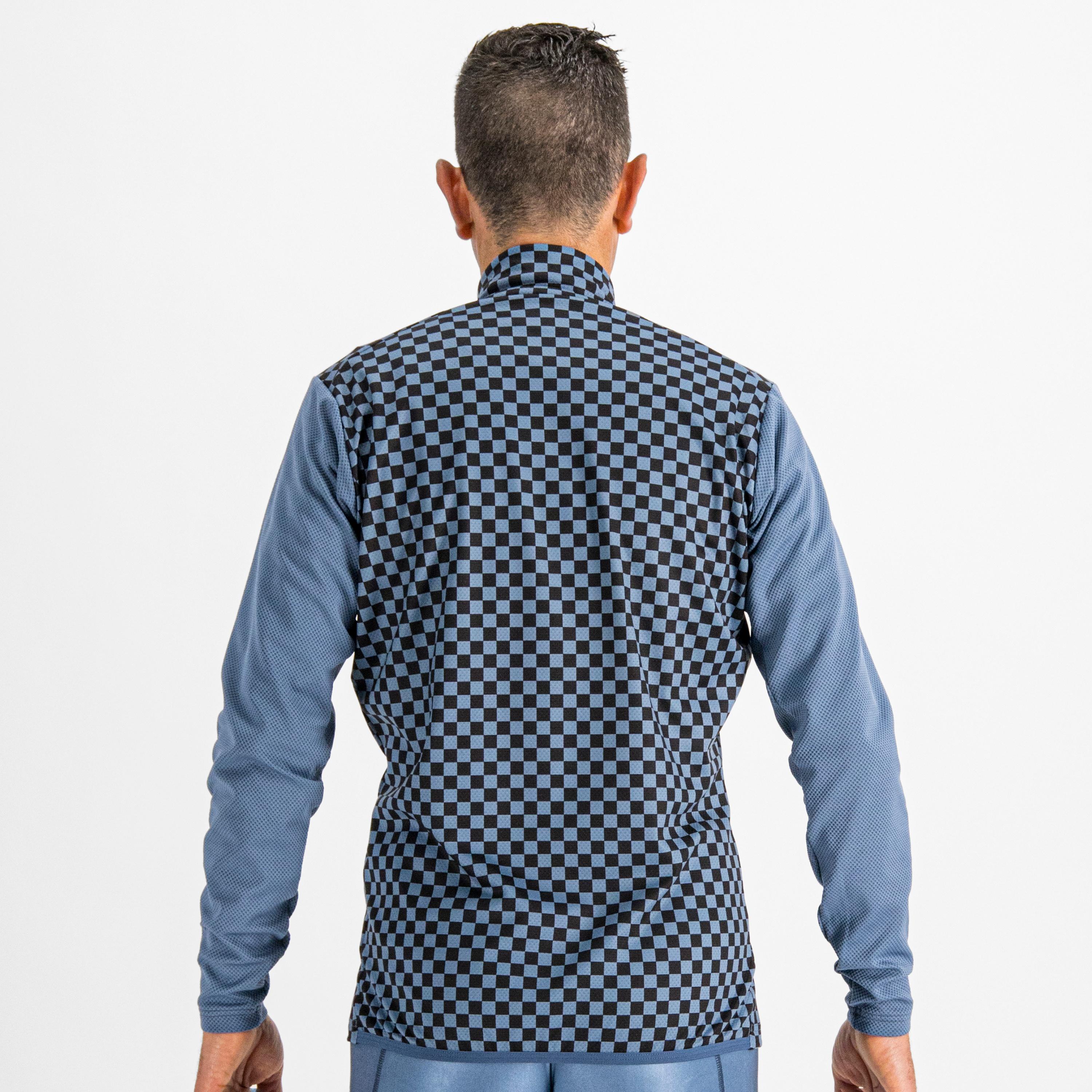 Rythmo jersey - blue sea black - sportful