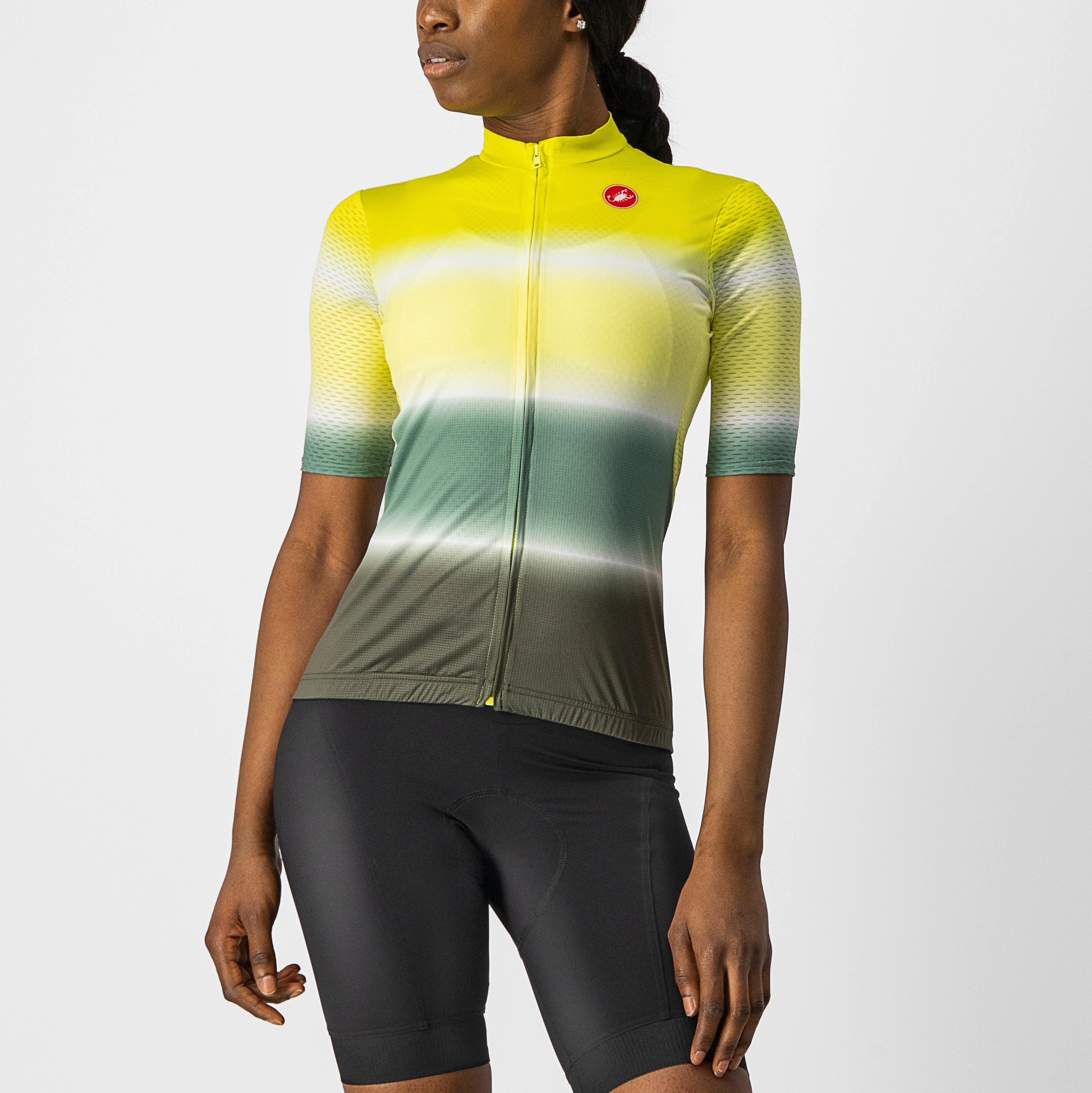 Dolce jersey - sulphur/military green - castelli