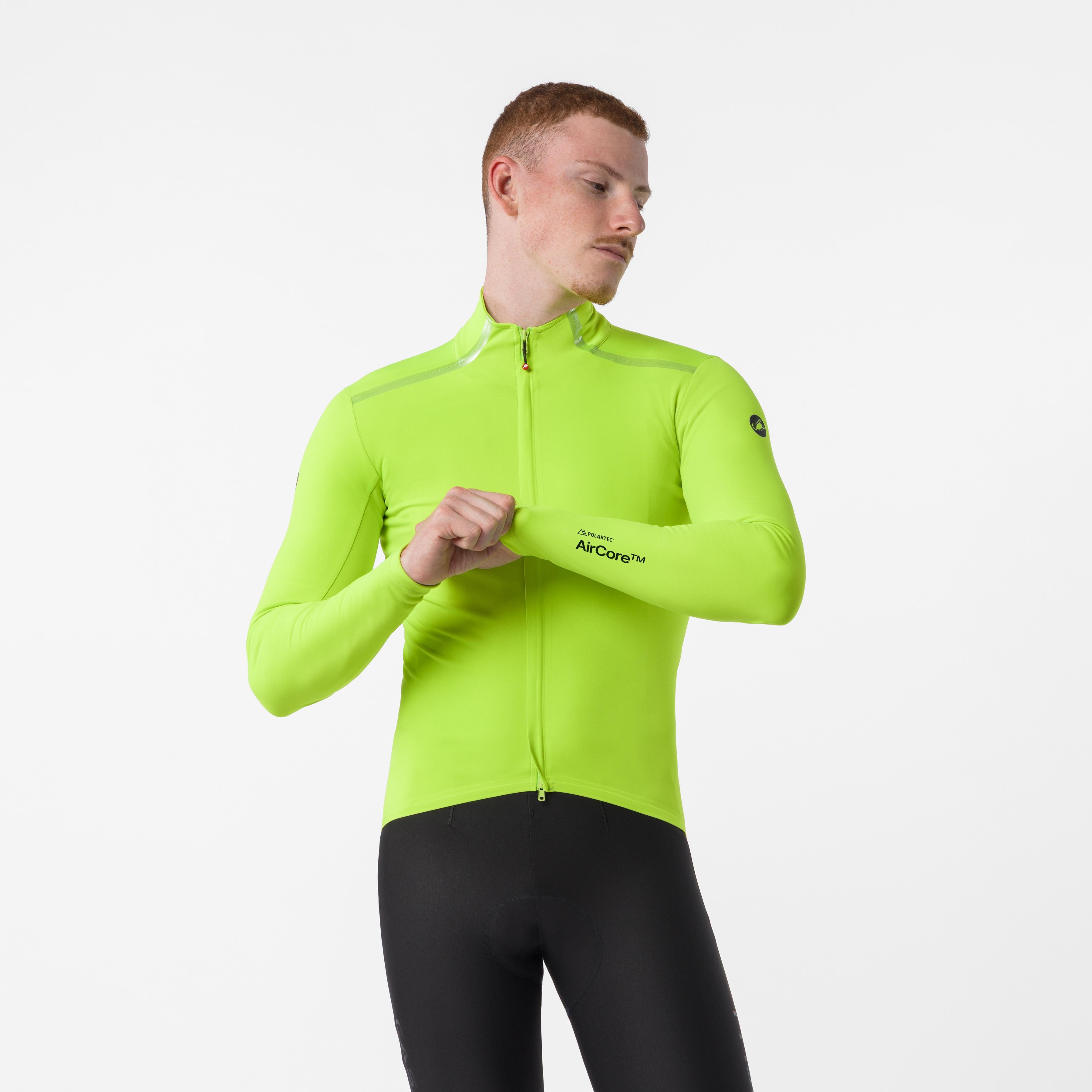 Perfetto pro jacket - electric lime - castelli