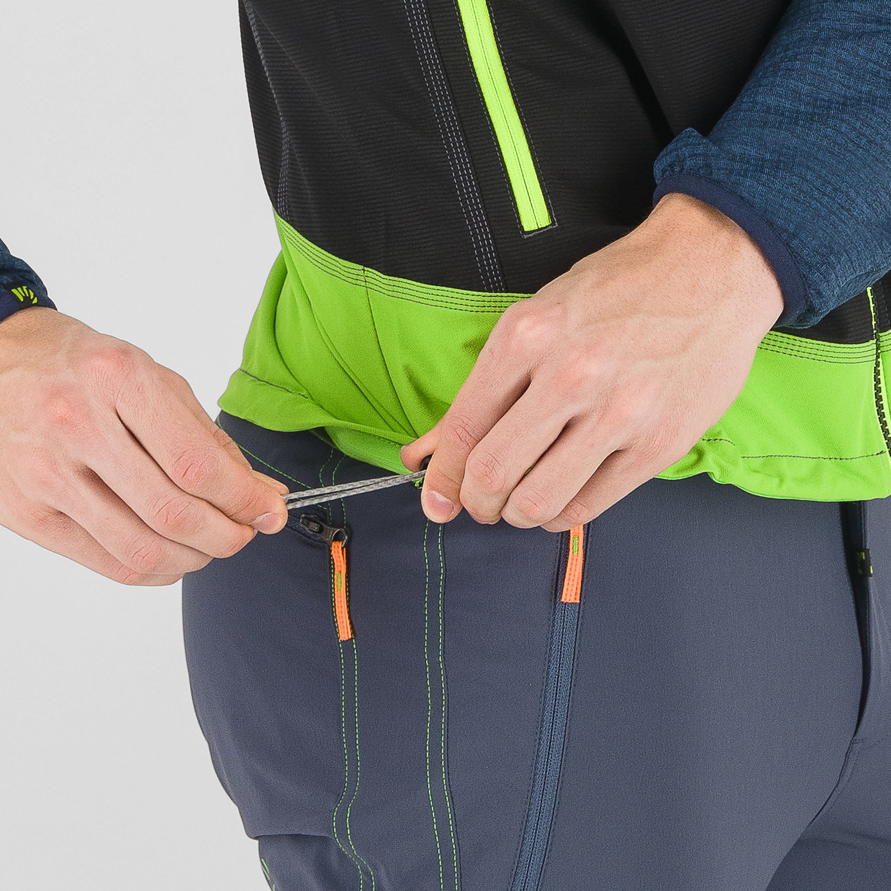 Parete vest - black/jasmine green - karpos
