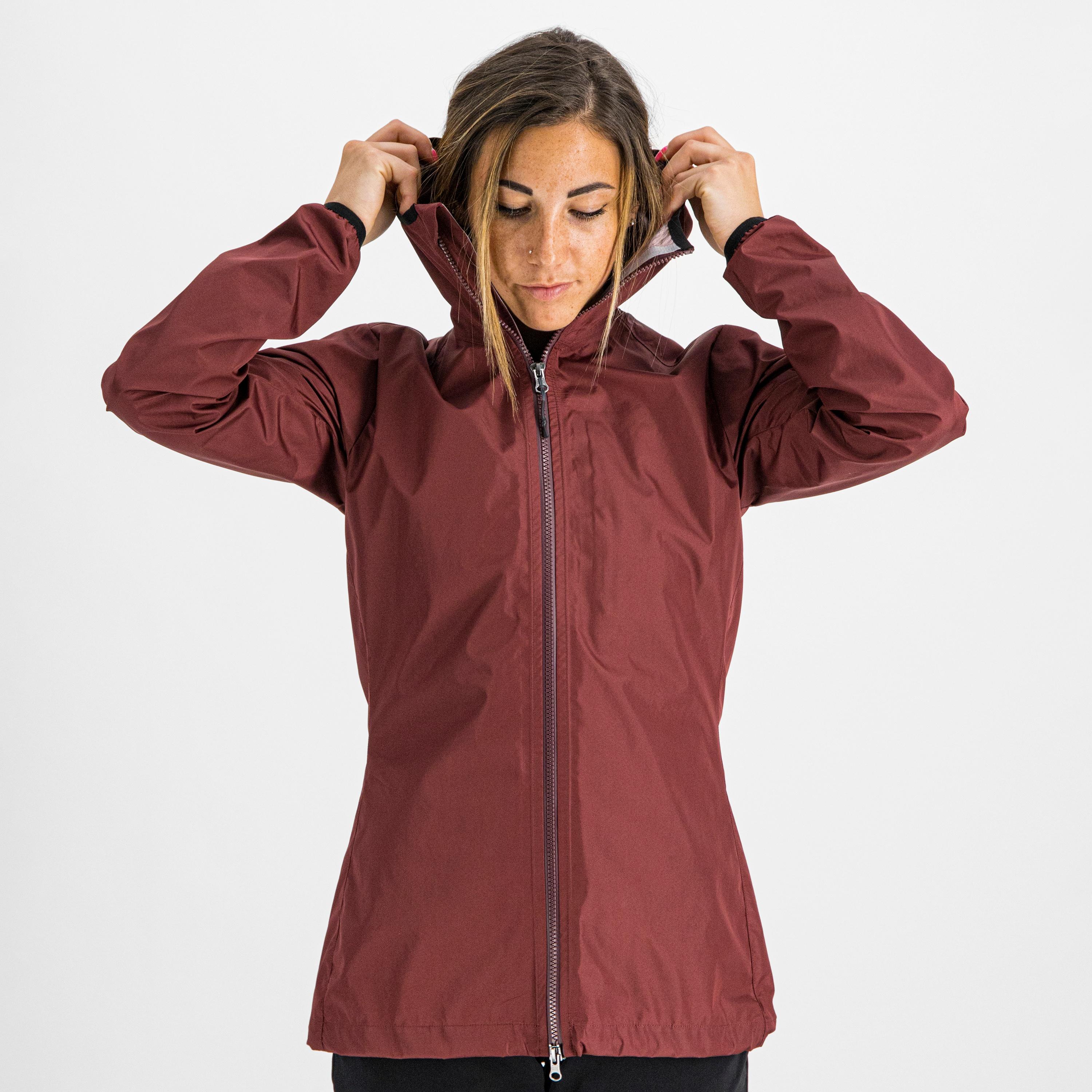 Xplore w hardshell - wine red - sportful