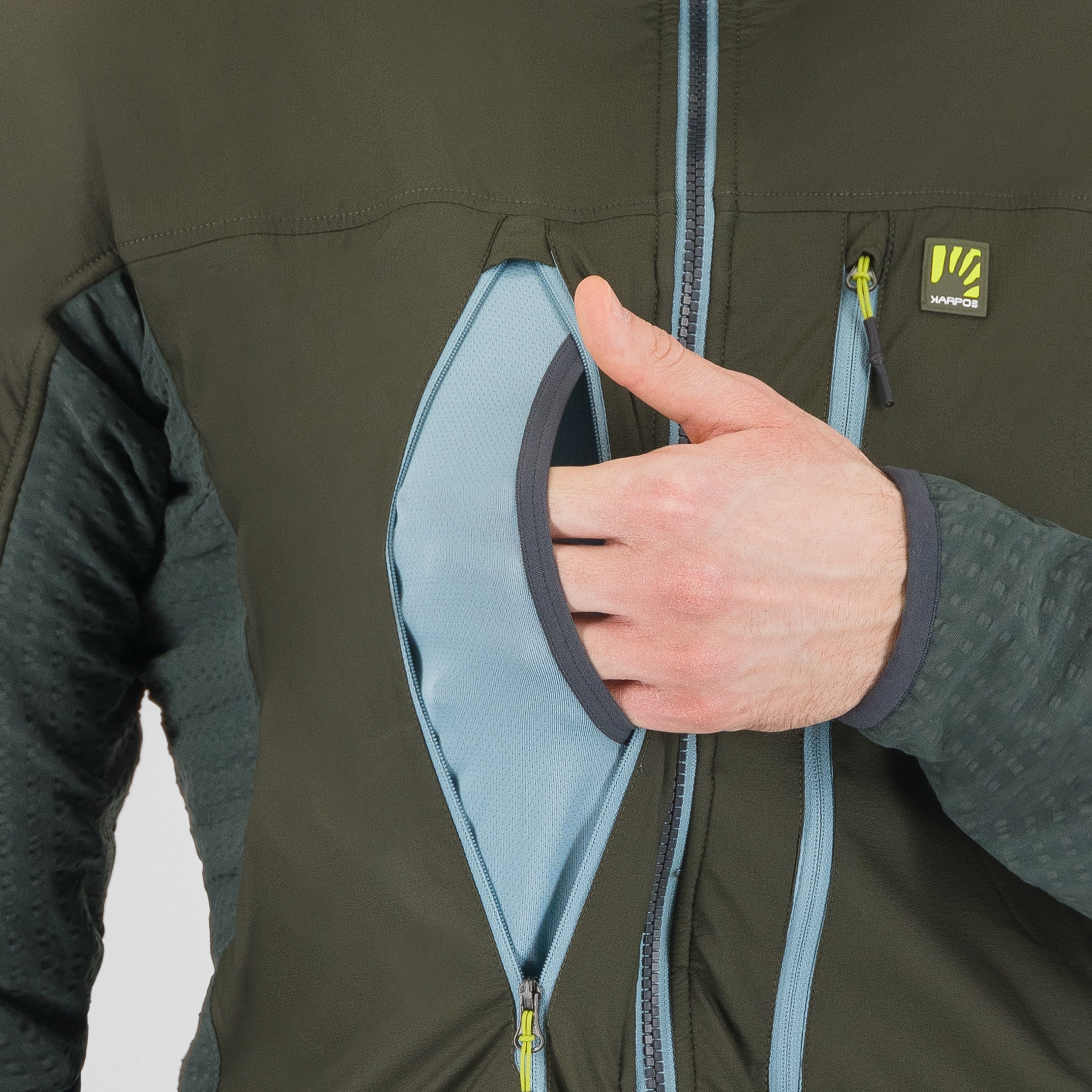 Alagna plus 2.0 jacket - deep depths/woodl.gray - karpos