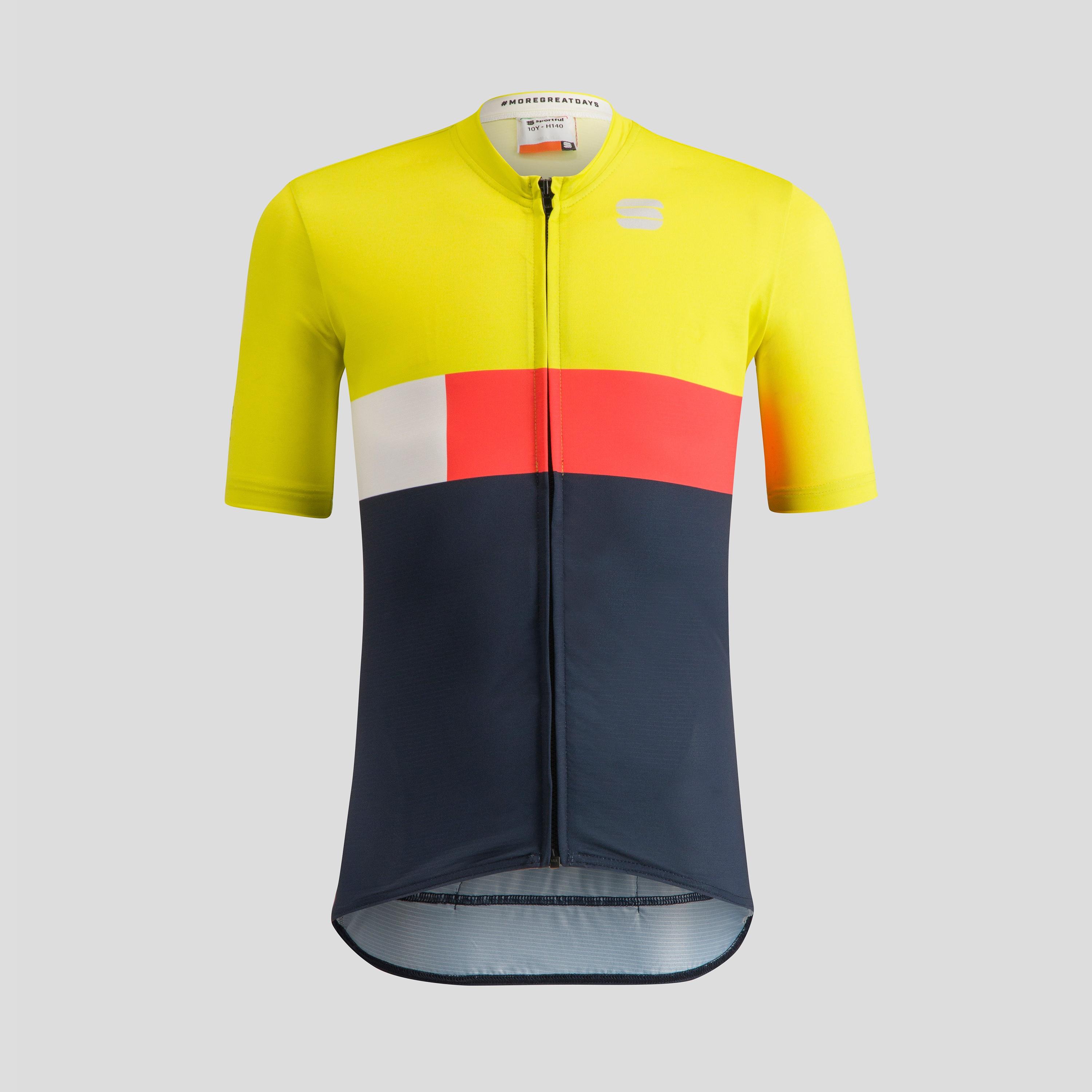 Snap kid jersey - cedar galaxy blue - sportful