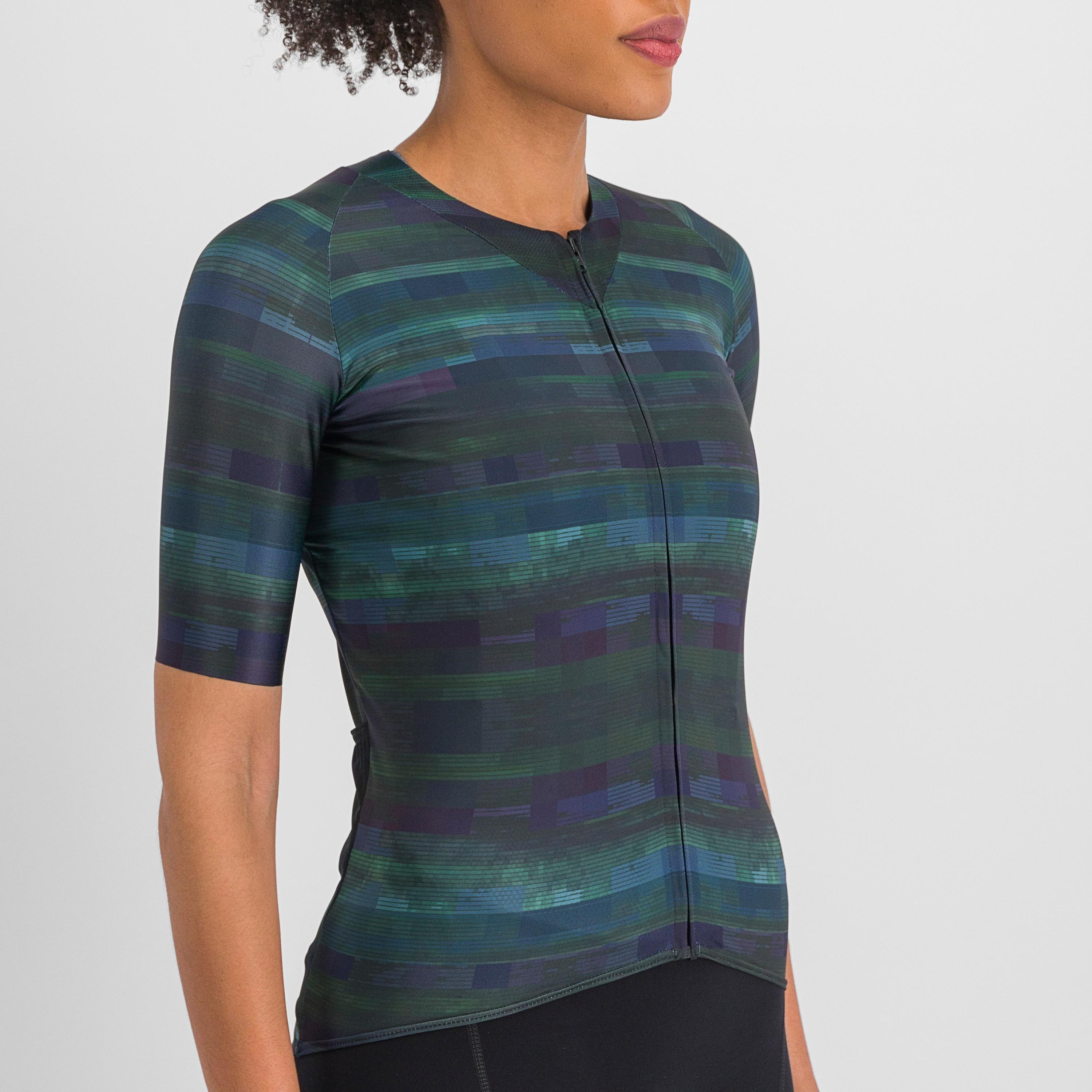 Glitch w bomber jersey - multicolor black - sportful
