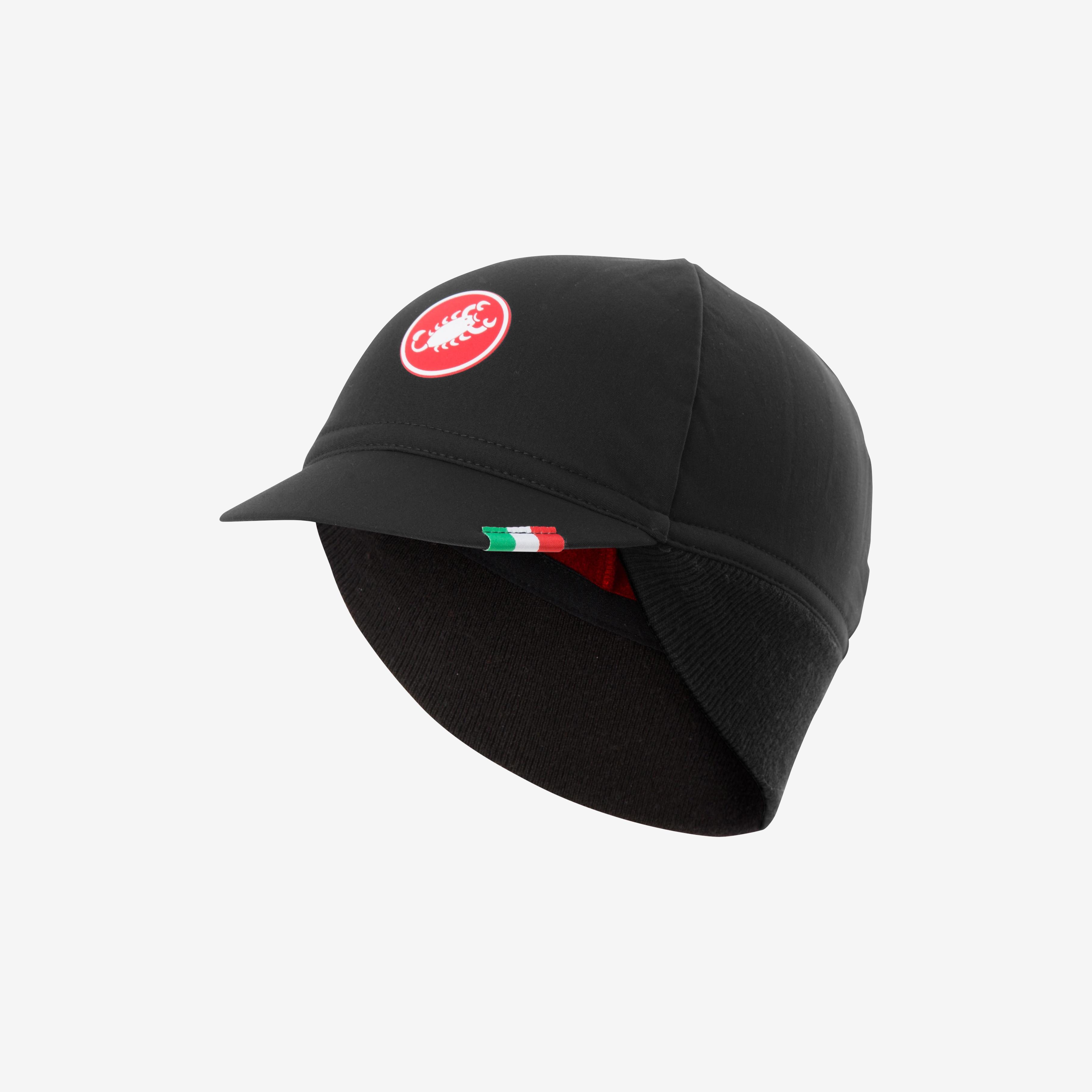 Difesa thermal cap - black red - castelli
