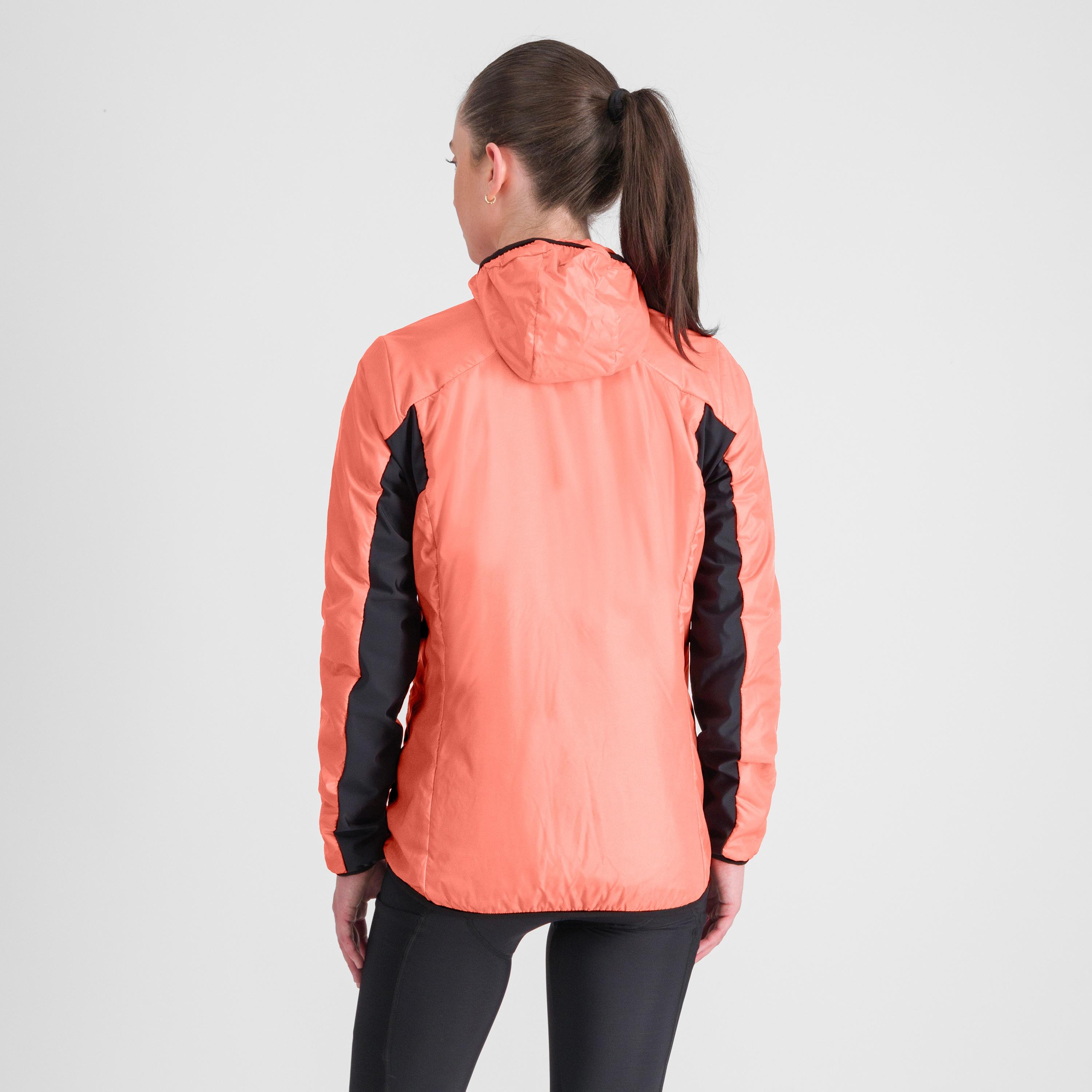 Supergiara w puffy long sleeve - pompelmo - sportful