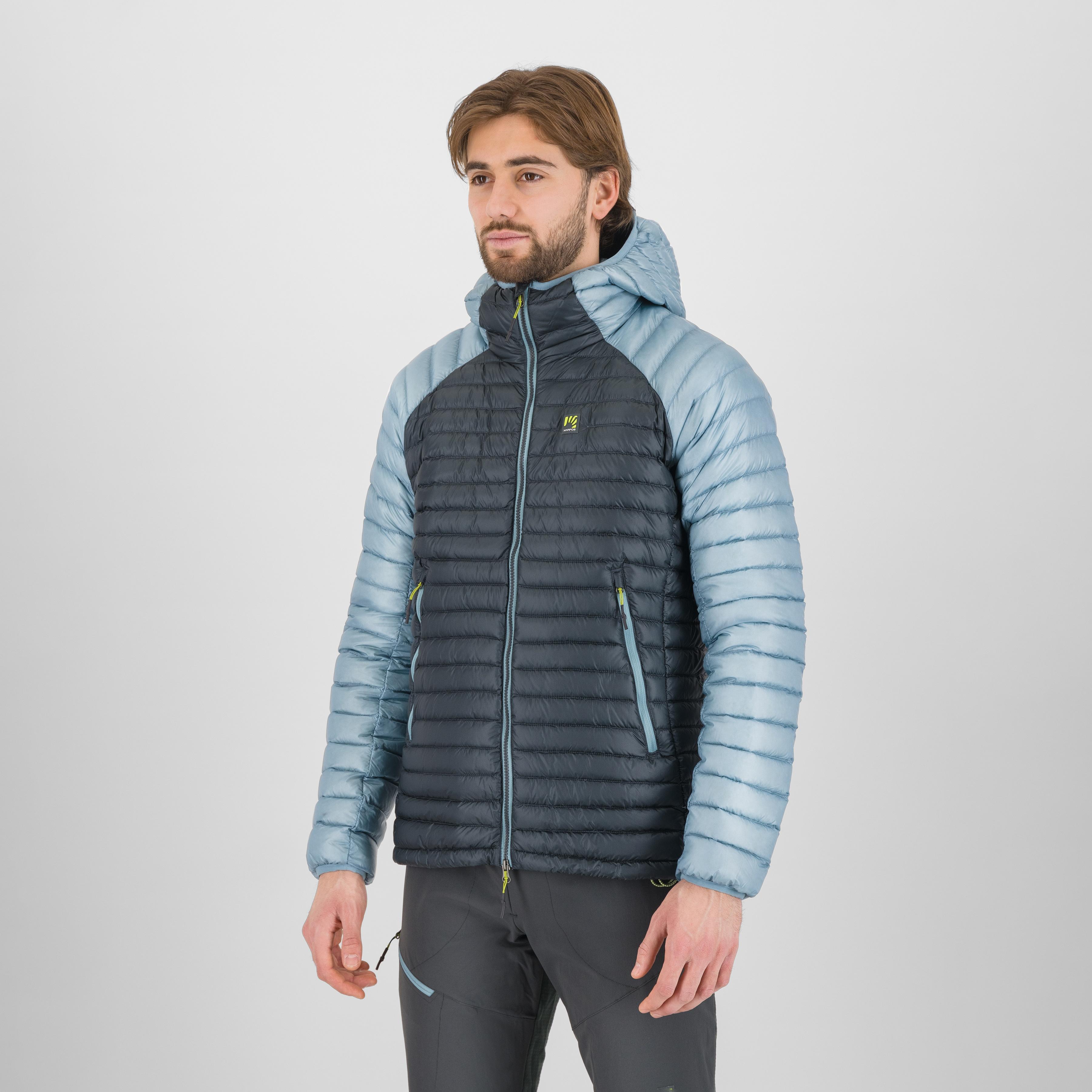 Alagna down jacket - woodl.gray/smoke blue - karpos