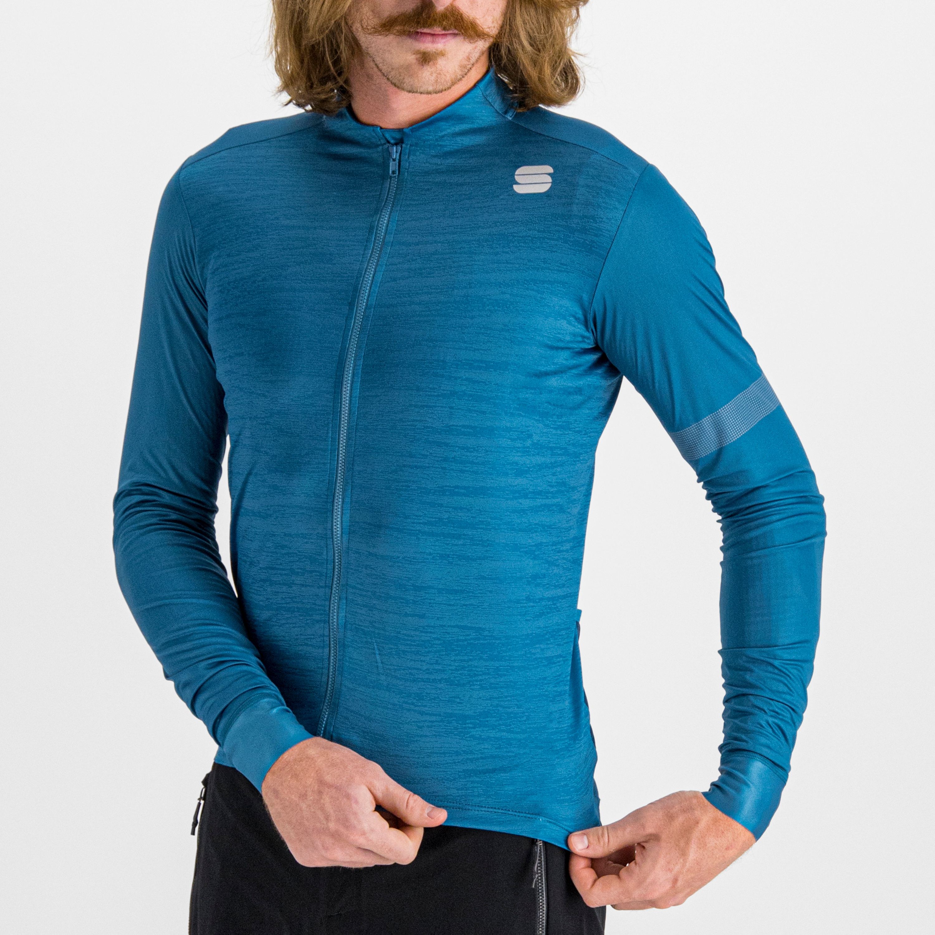 Supergiara thermal jersey - berry blue - sportful