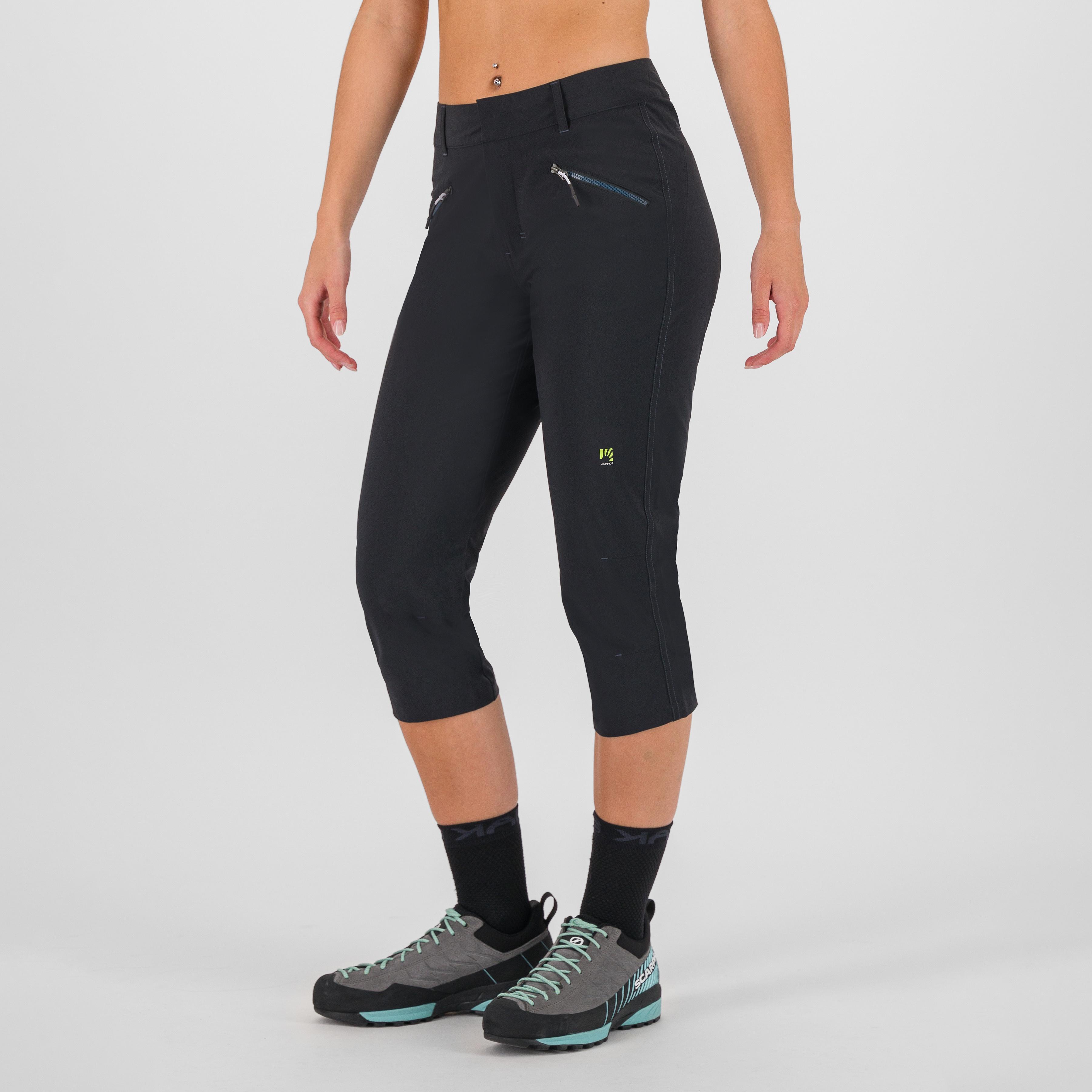 Fantasia evo w 3/4 pant - black/ombre blue - karpos